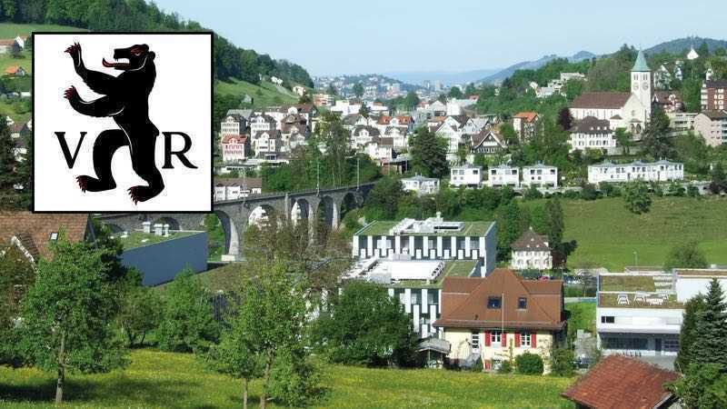 Appenzell Ausserrhoden Ortschaft Eisenbahnbrücke