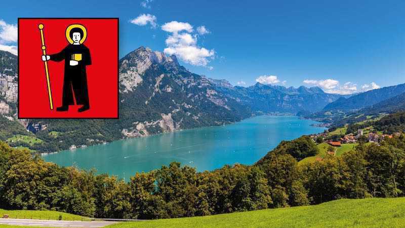 Alpenwiese Glarus Walensee