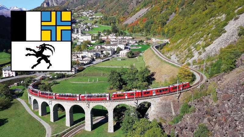 Graubünden RhB Viadukt