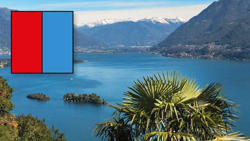 Tessin Lago Maggiore Brissago-Inseln Palme