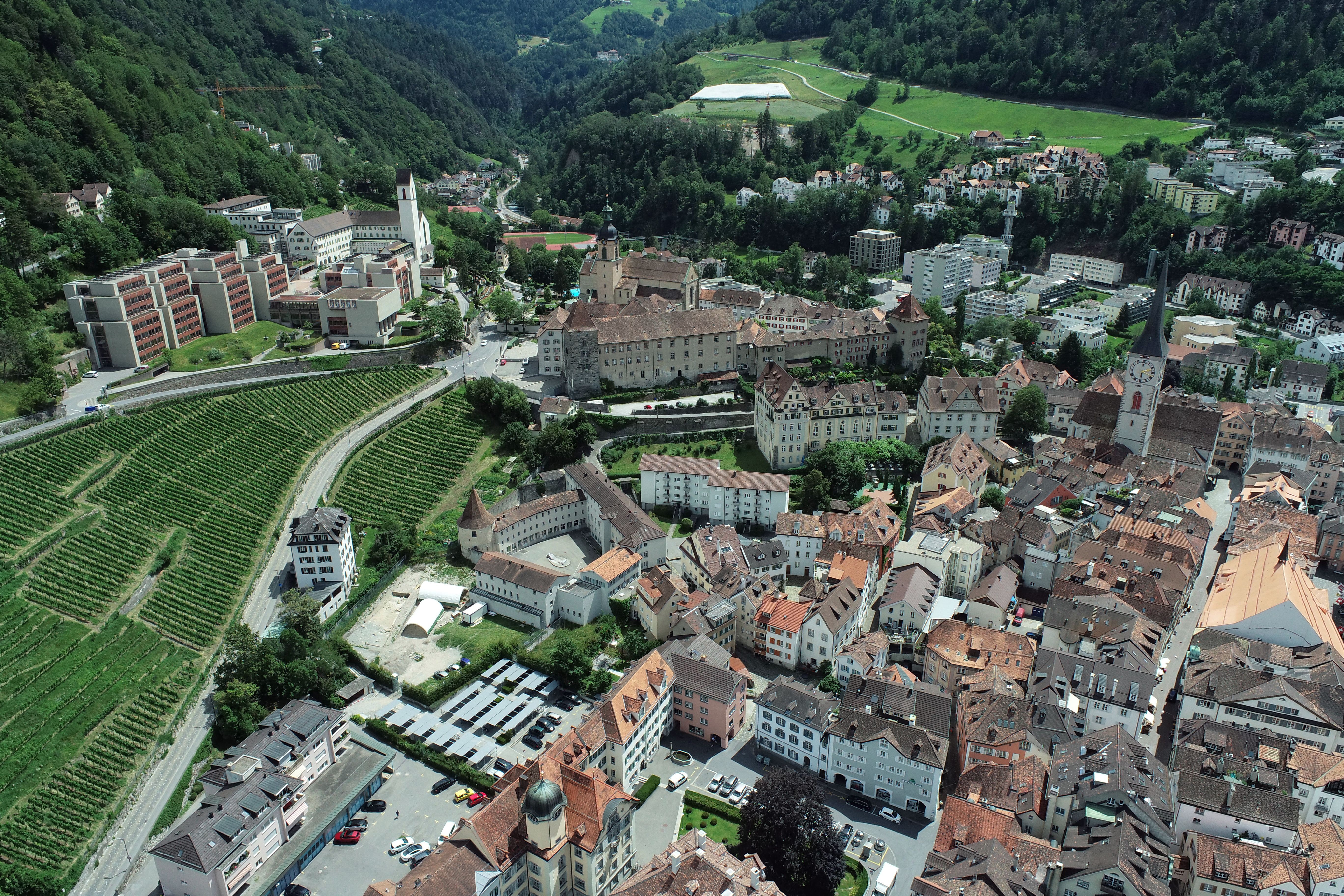 Ehemaliges Sennhof-Gefängnis in Chur