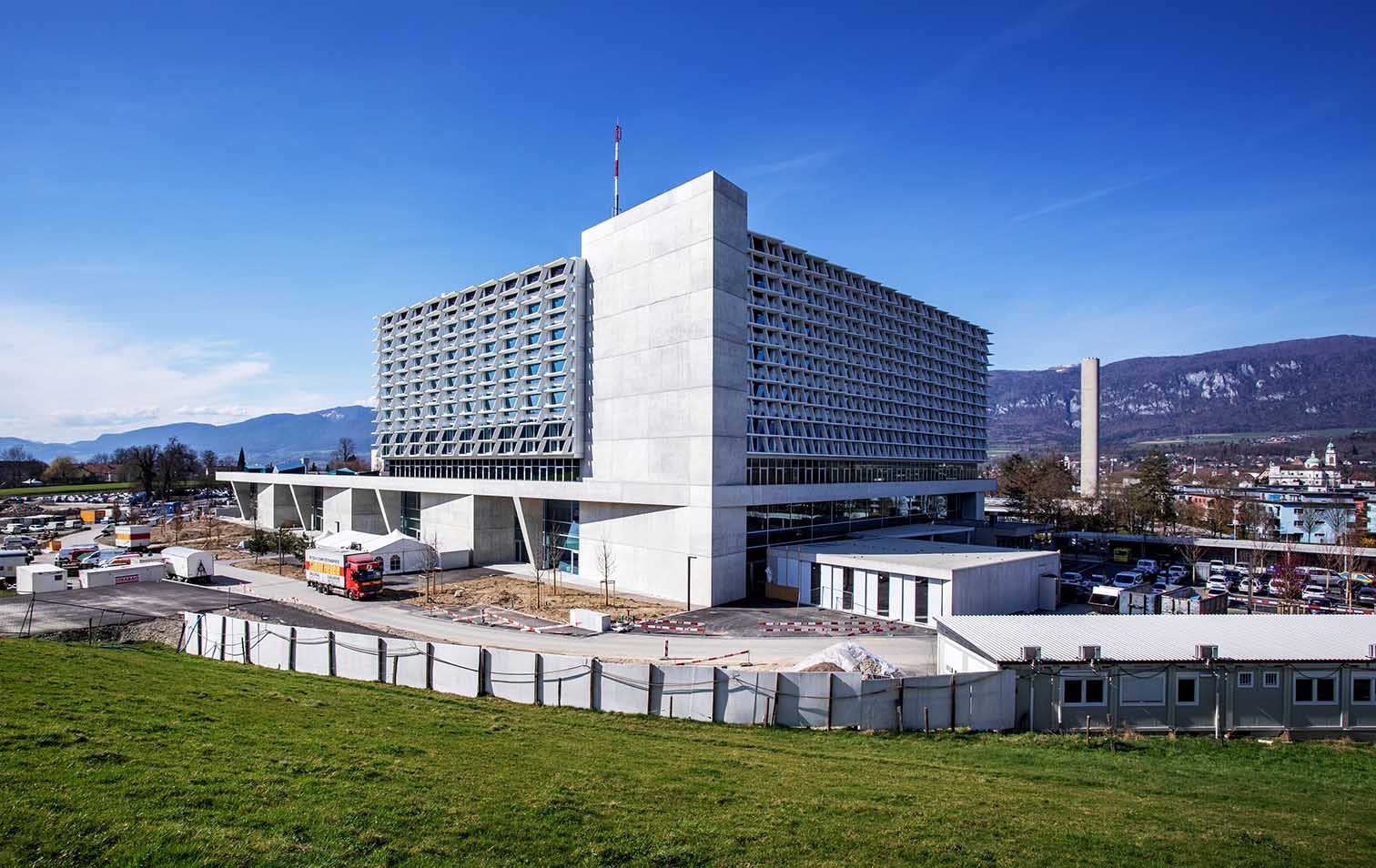 Neubau Bürgerspital Solothurn im März 2020