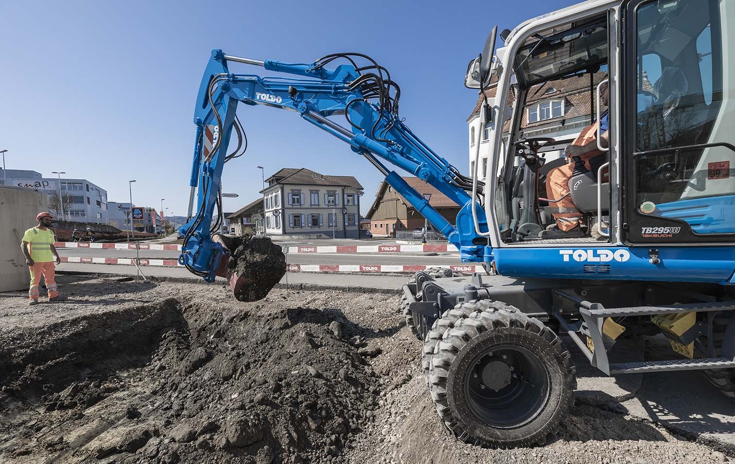 Baustelle von Toldo