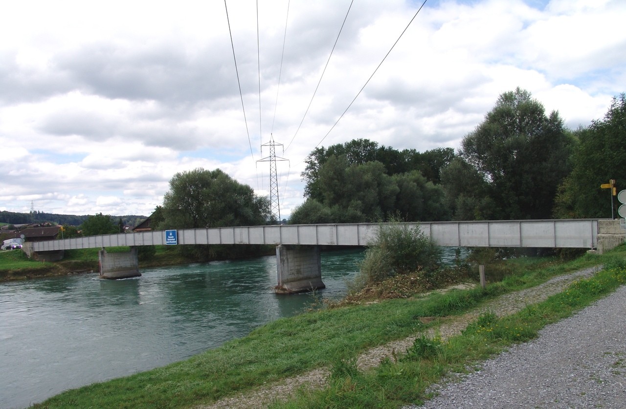 Reussbrücke in Mühlau