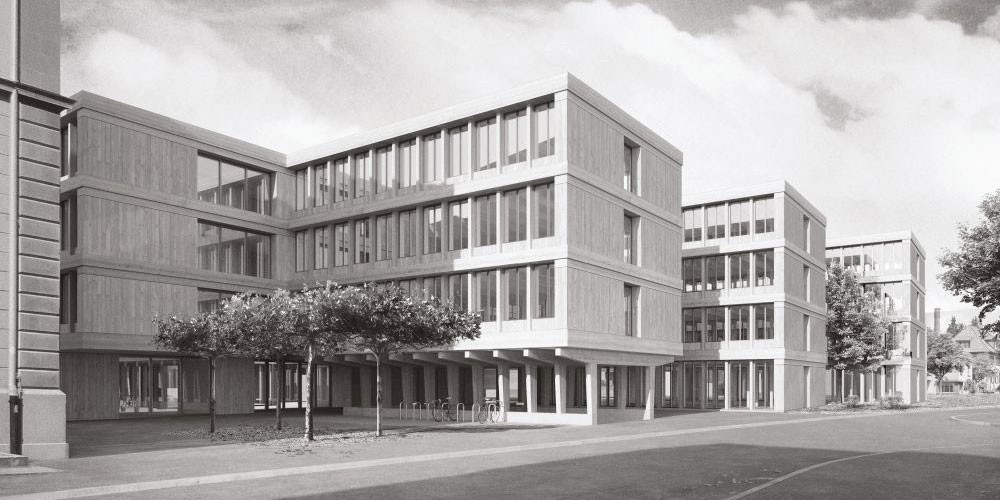 Visualisierung neues Regierungsgebäude Frauenfeld