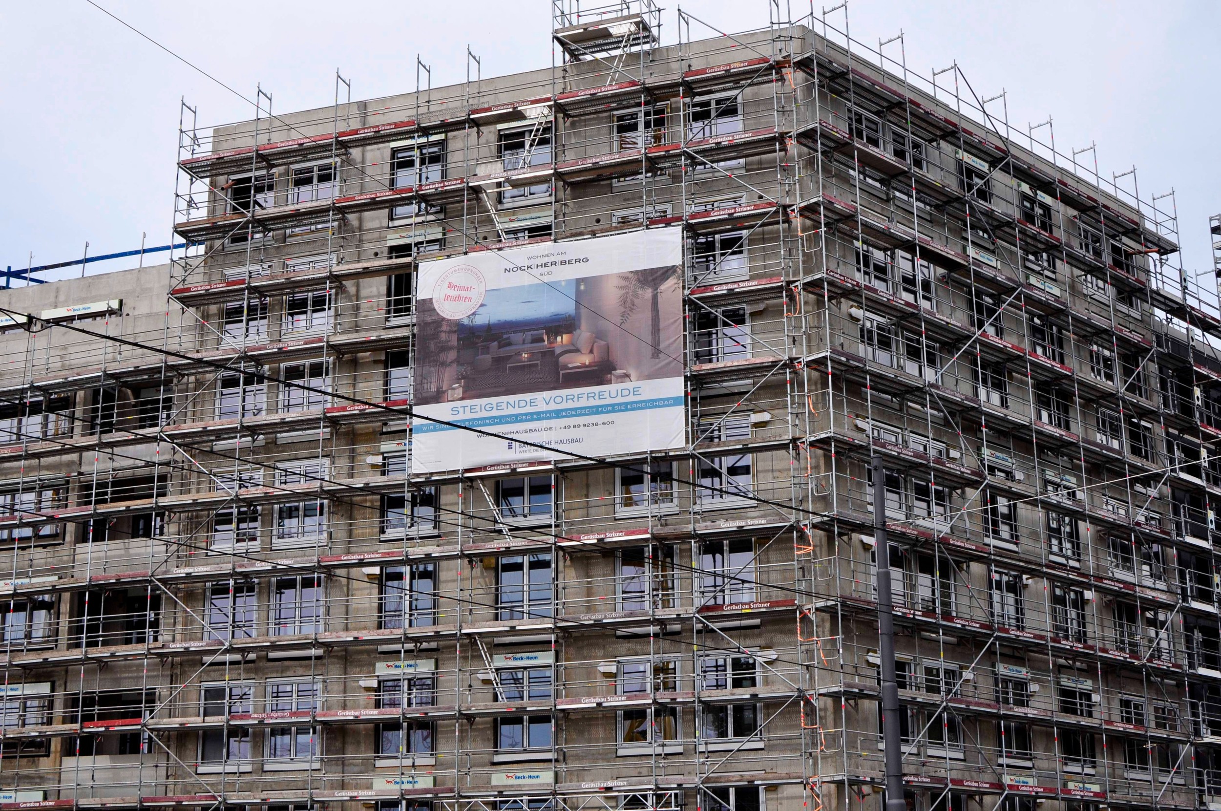 Neubau an der Münchner Regerstrasse