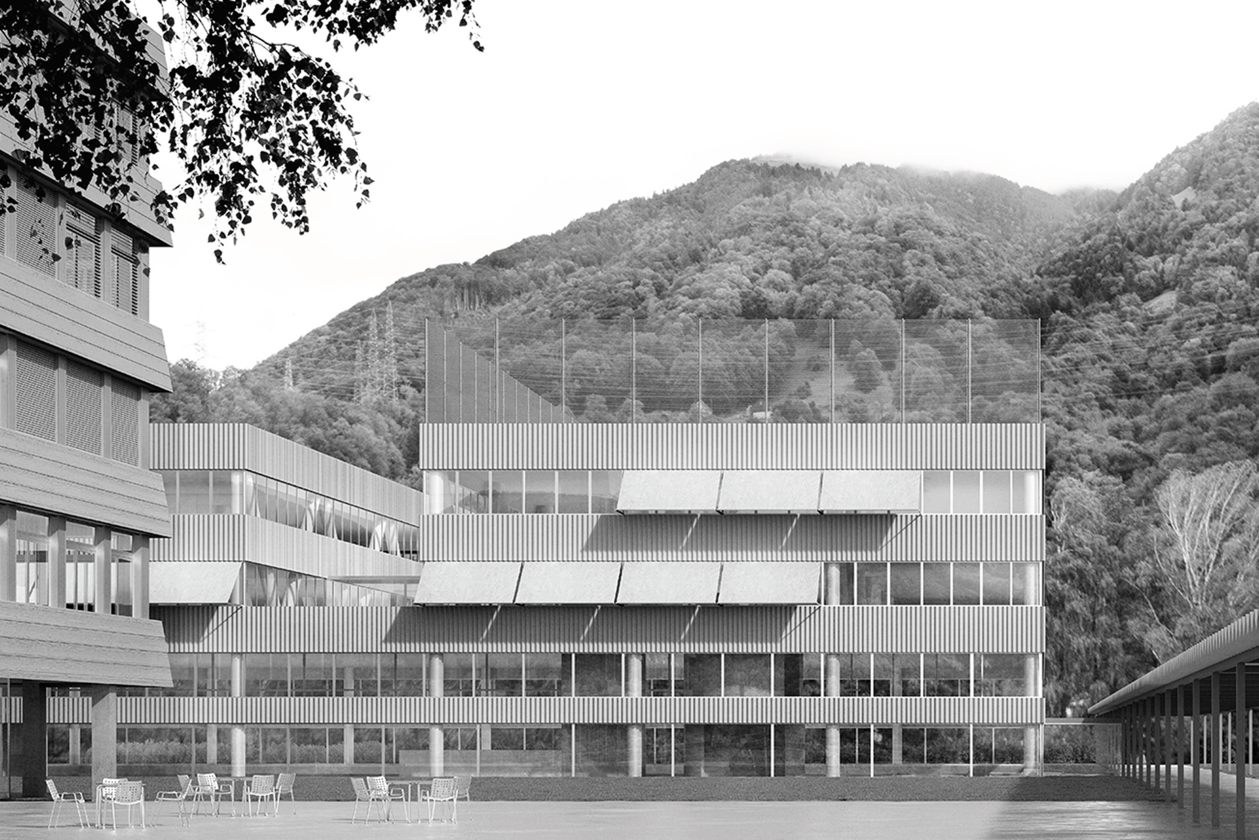 Erweiterung Berufsfachschule, Ziegelbrücke