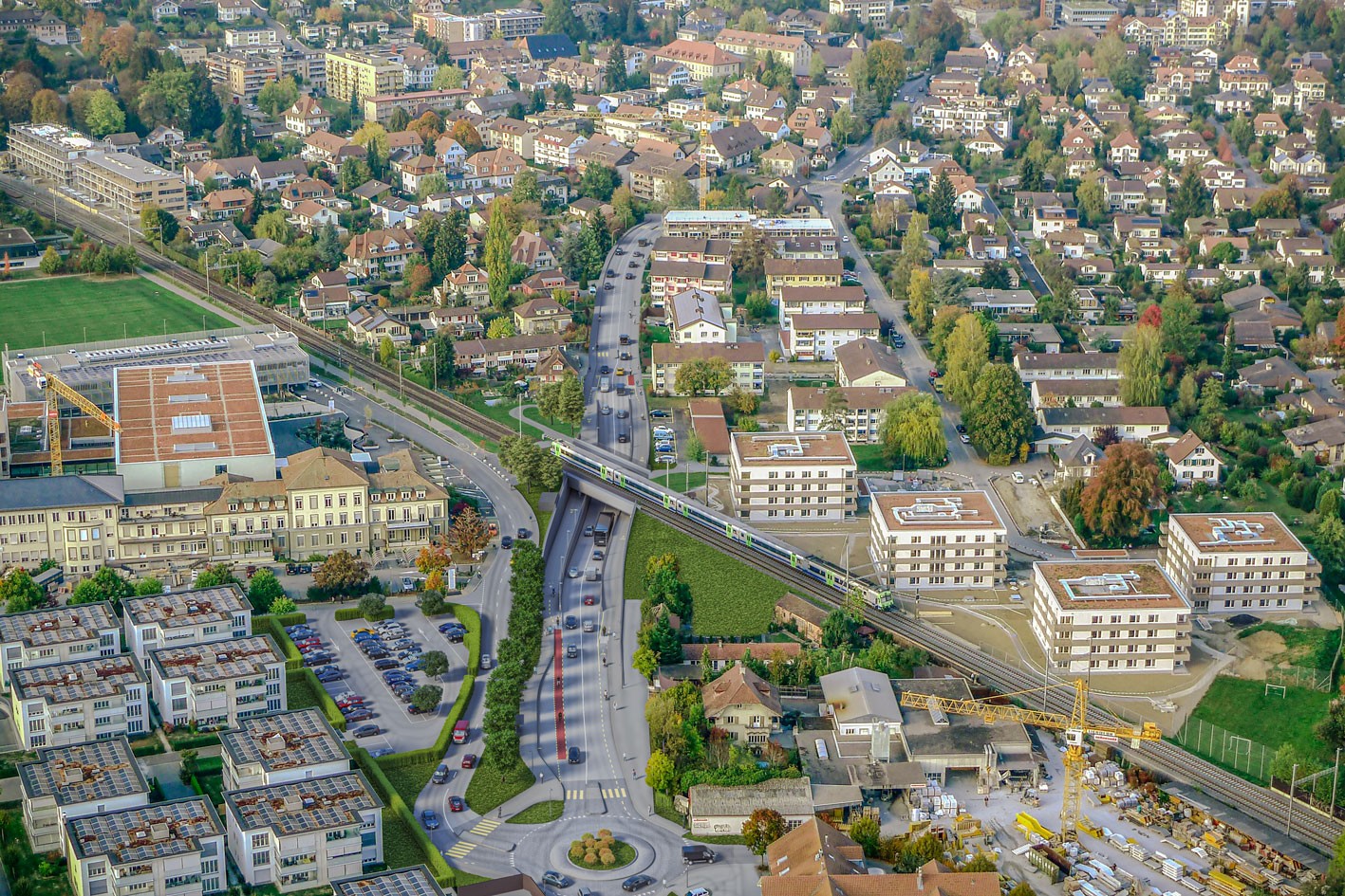 Visualisierung Bahnunterführung Spital