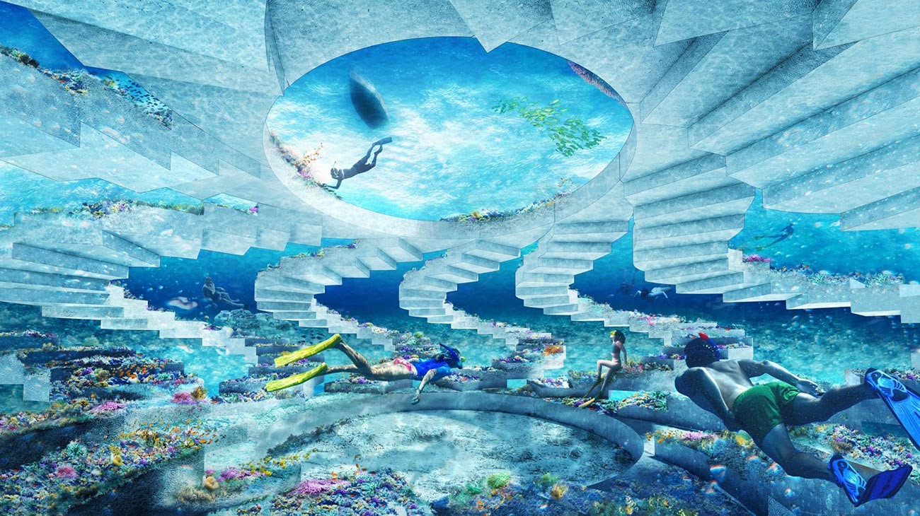 Unterwasserpark (Visualsierung)