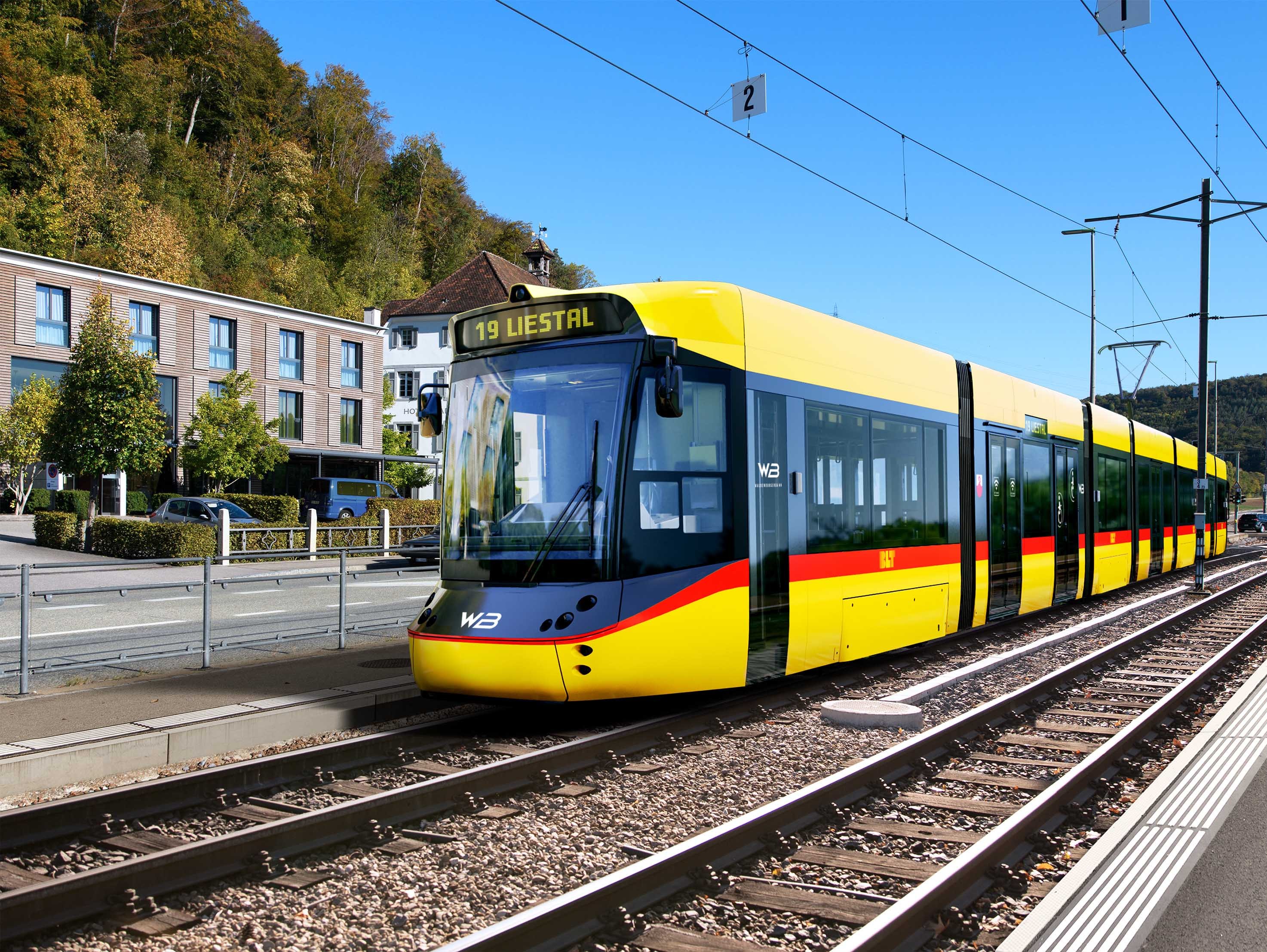 neue Niederflurfahrzeuge Waldenburgerbahn