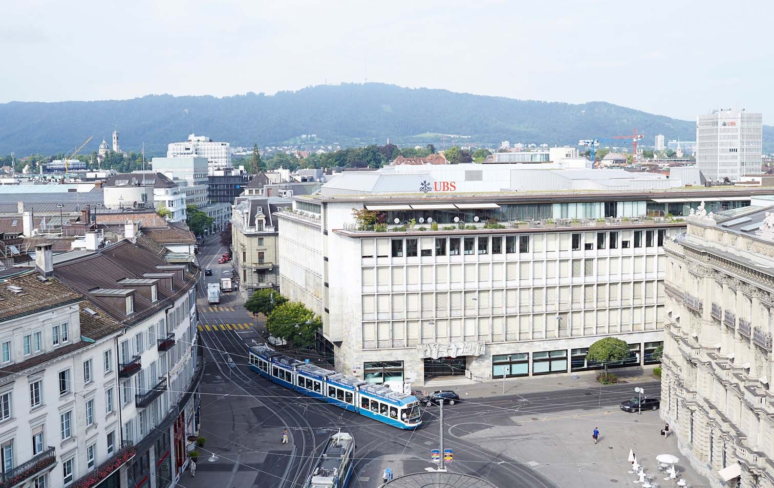 UBS-Gebäude am Paradeplatz in Zürich