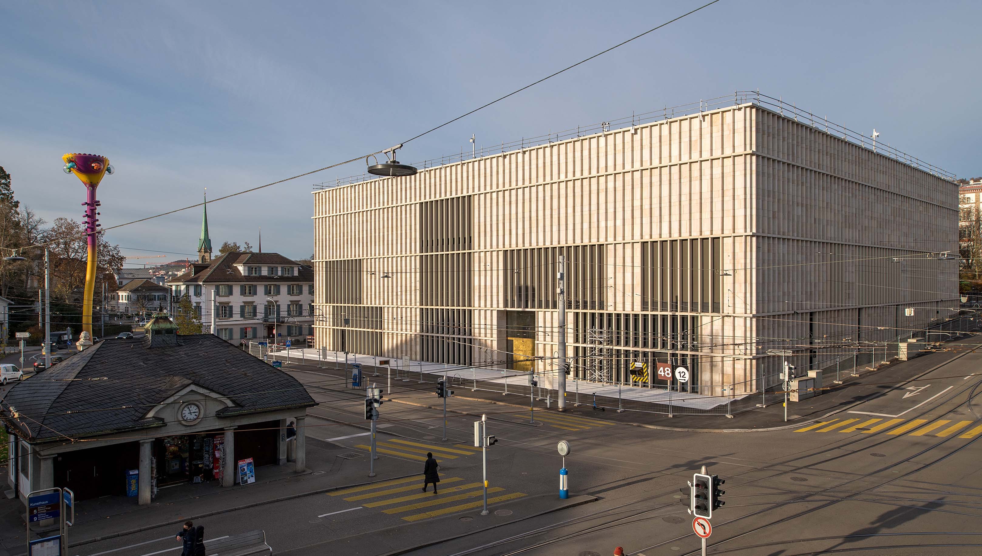 Erweiterungsbau Kunsthaus Zürich, Architekt David Chipperfield
