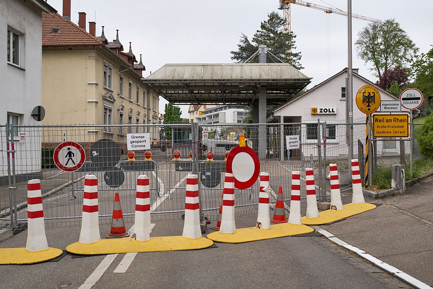 «abgeriegelt. Schweizer Grenzen im Corona-Lockdwon 2020», Jan Sulzer