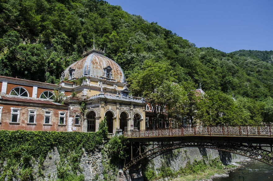 Thermalbäder in der Stadt Herkulesbad