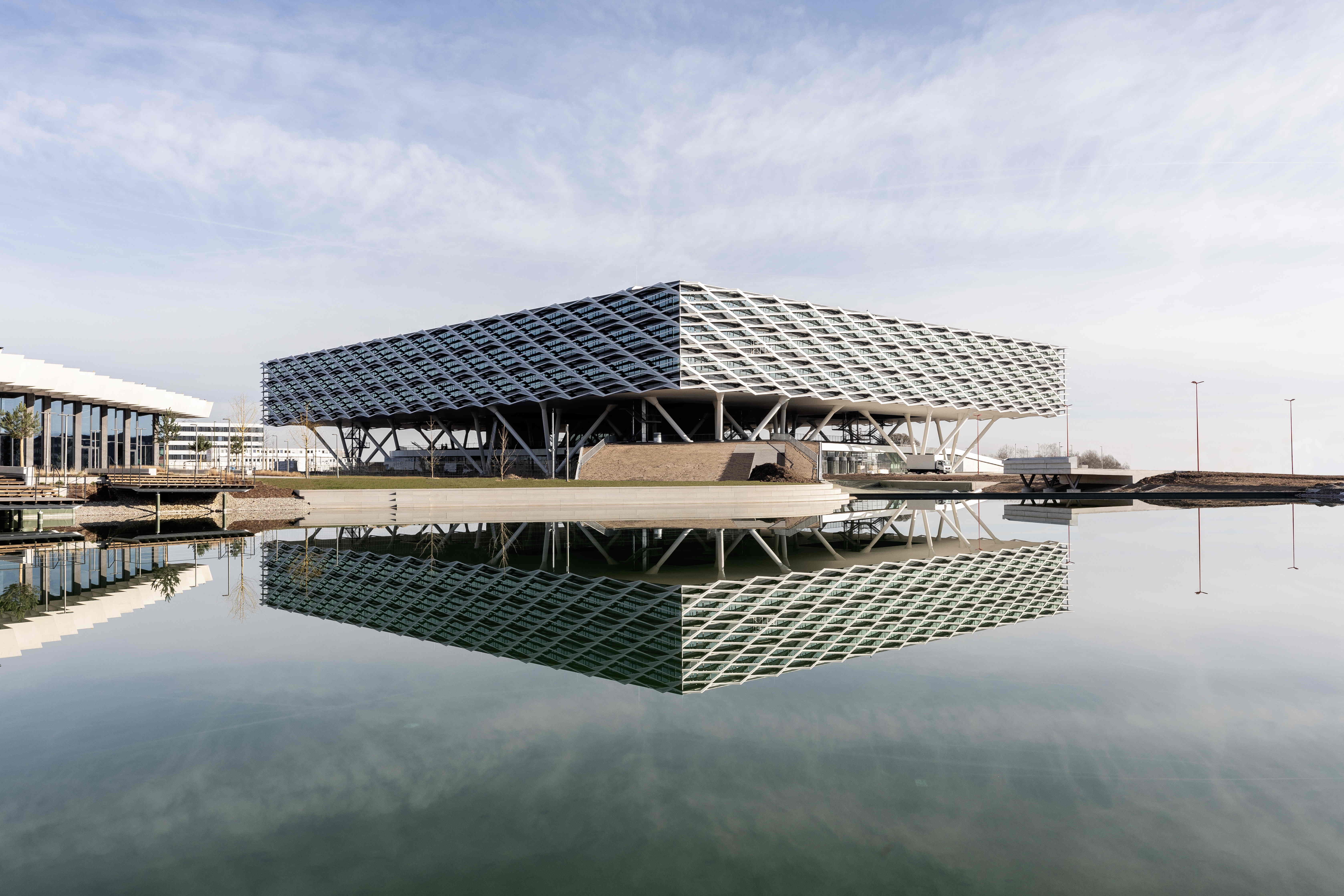 Adidas-Arena Herzogenaurach Fassadensonnenschutz