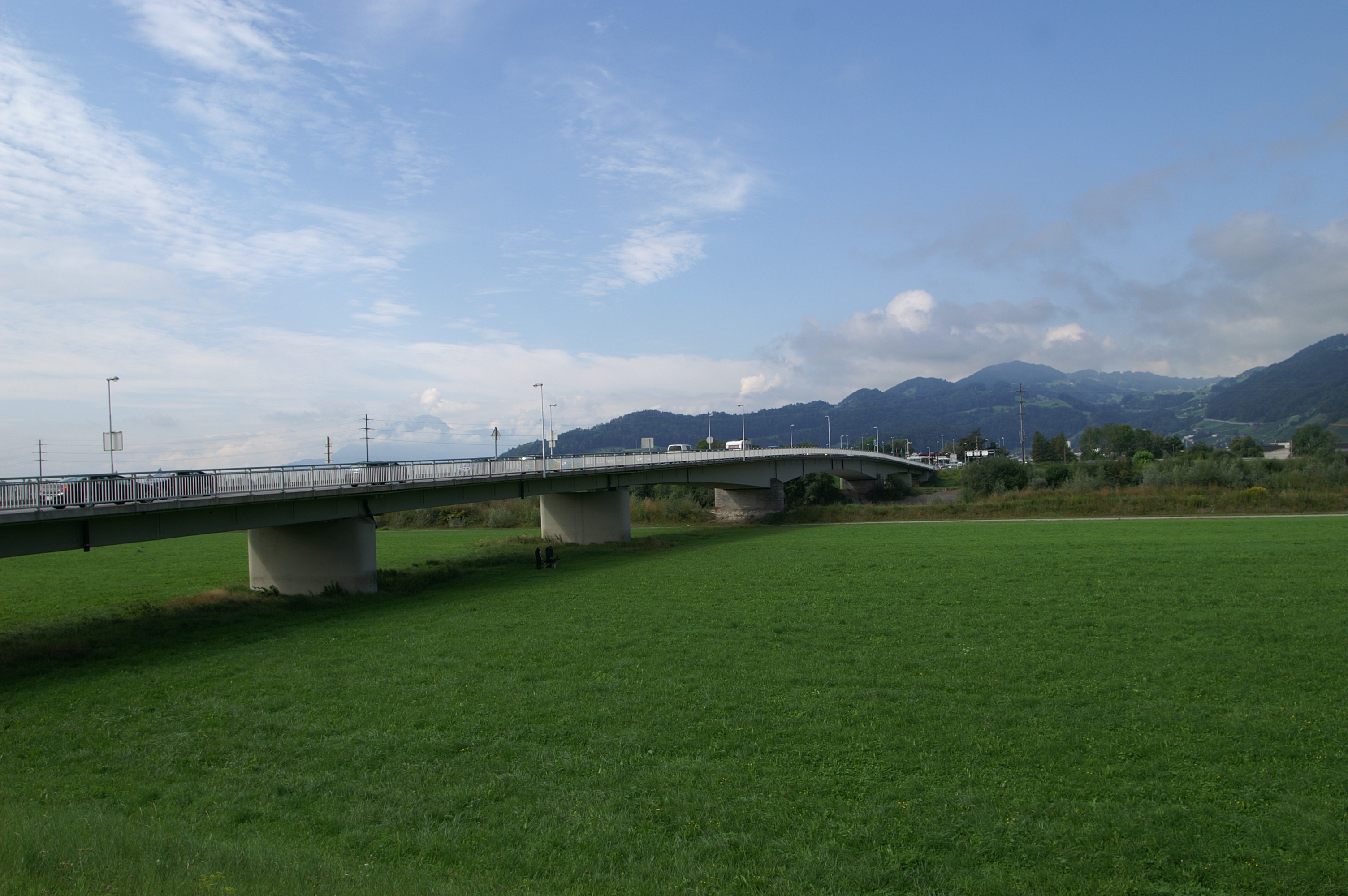 Grenzbrücke Lustenau Au