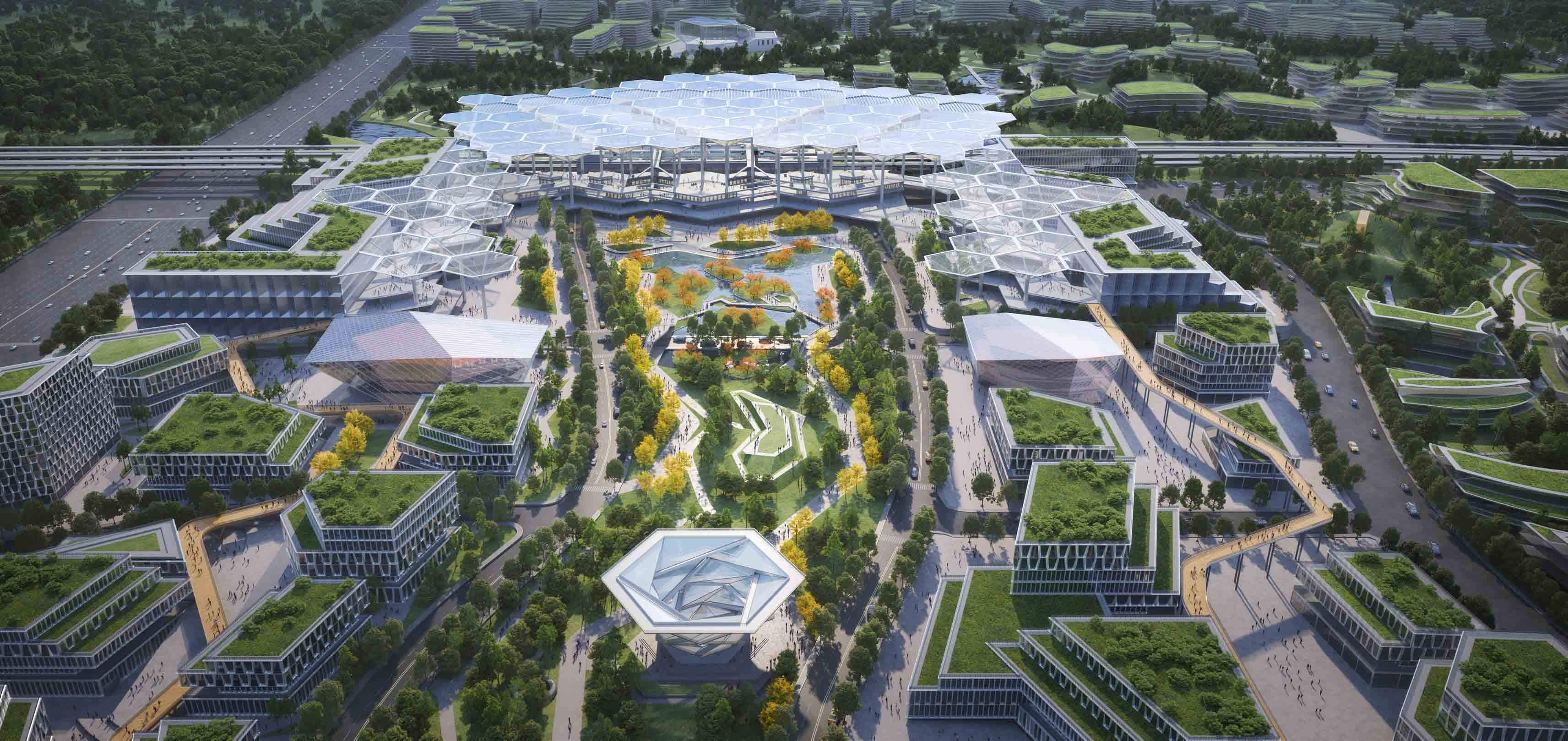 Visualisierung Chengdu Future City Park