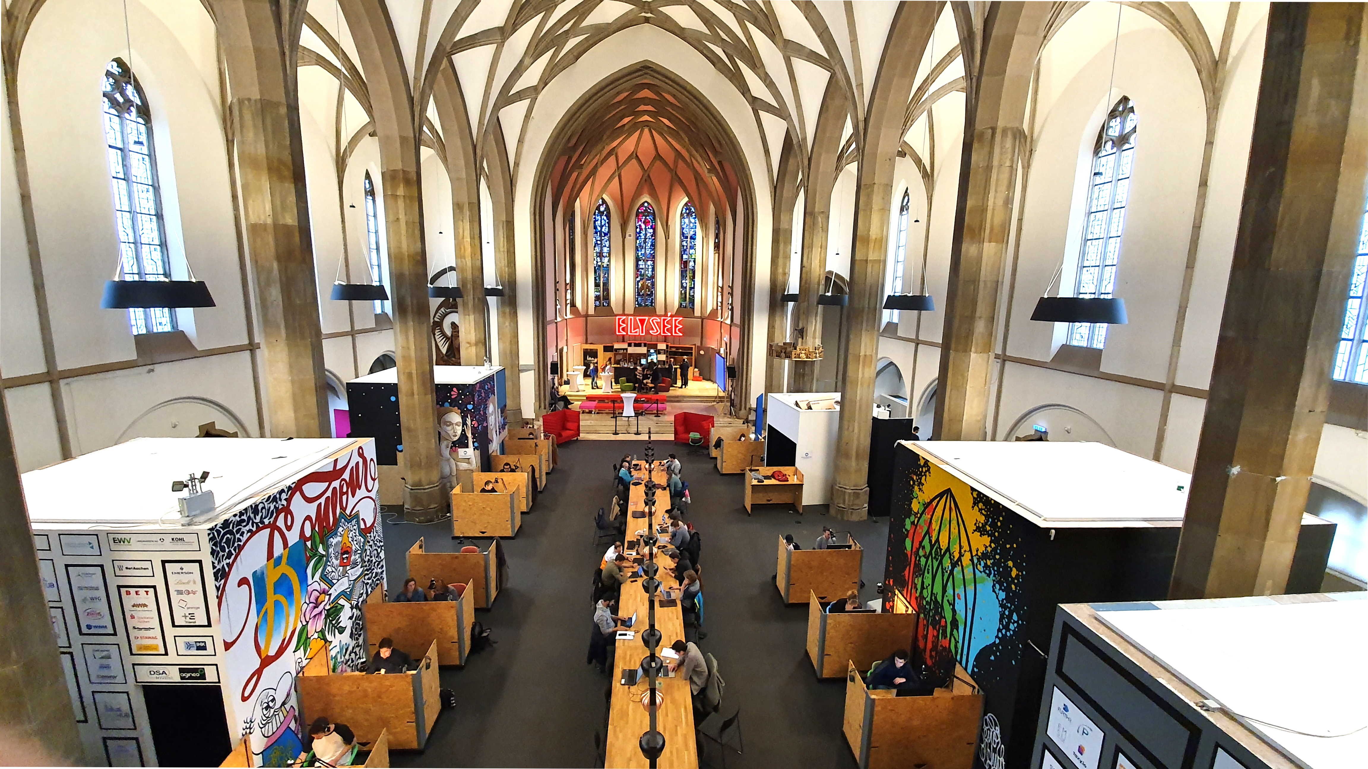 Kirche St. Elisabeth in Aachen Coworking-Space