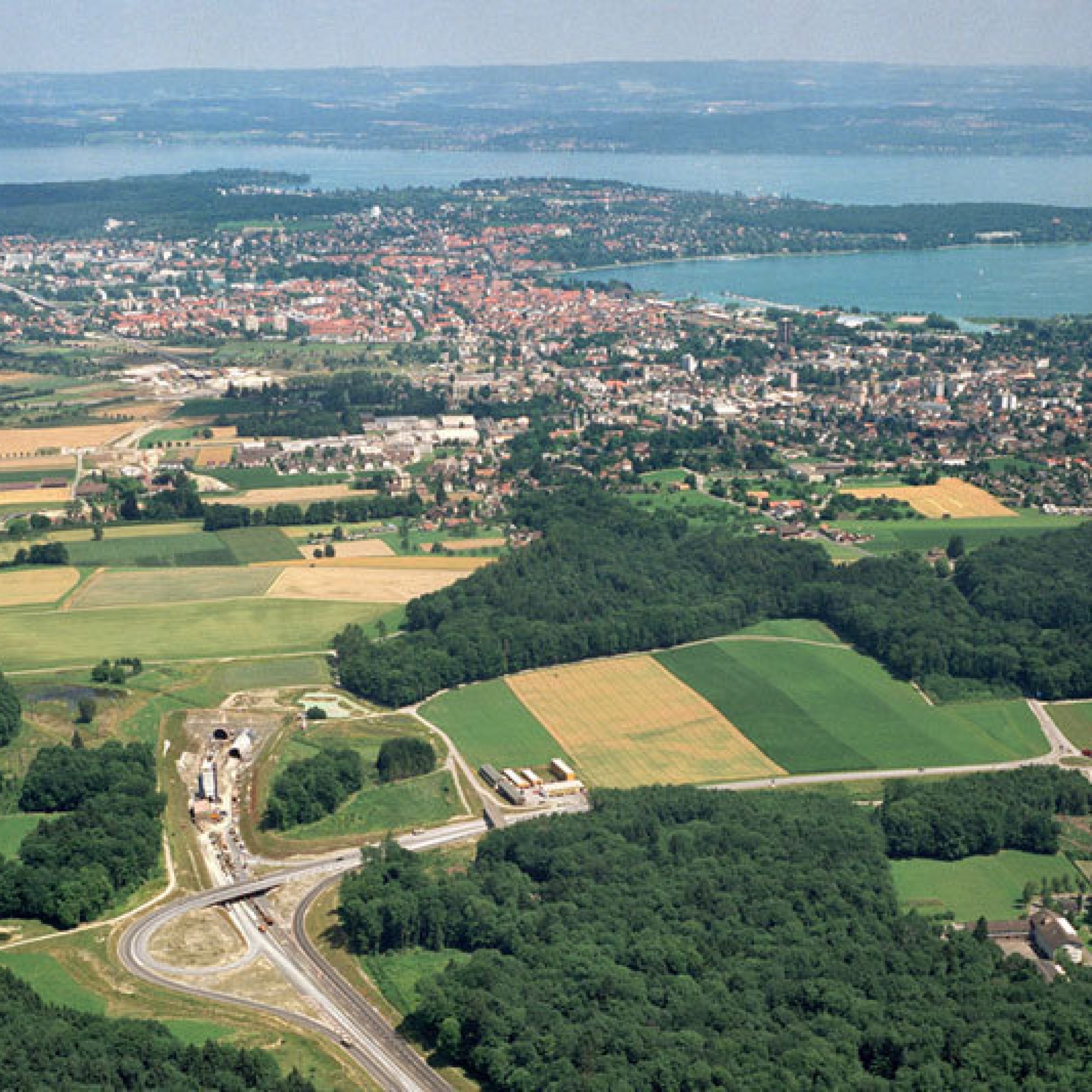 Die Farbkultur von Kreuzlingen enstand aus dem Miteinander von natürlicher und gebauter Landschaft.