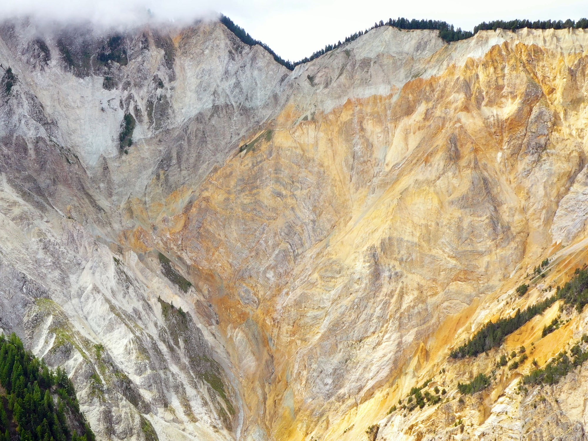 Obere Einzugsgebiet am Illgraben