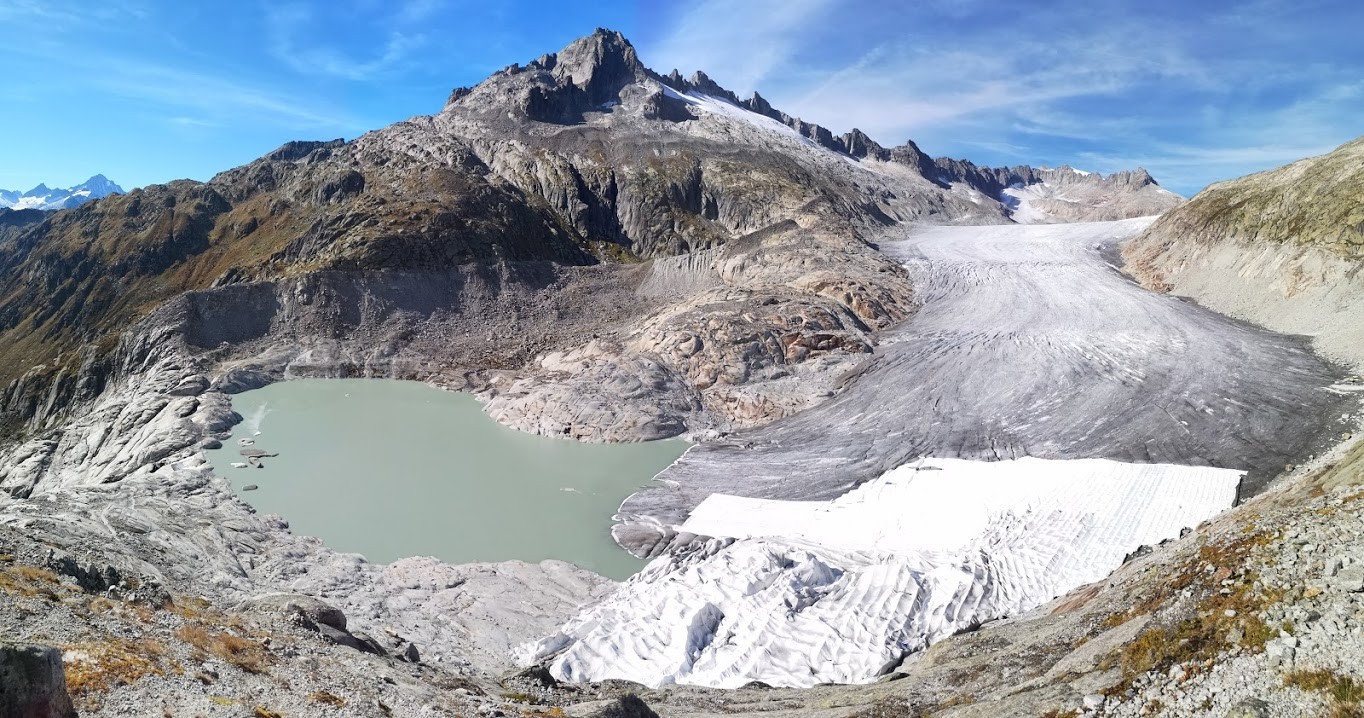 Rhonegletscher im September 2018