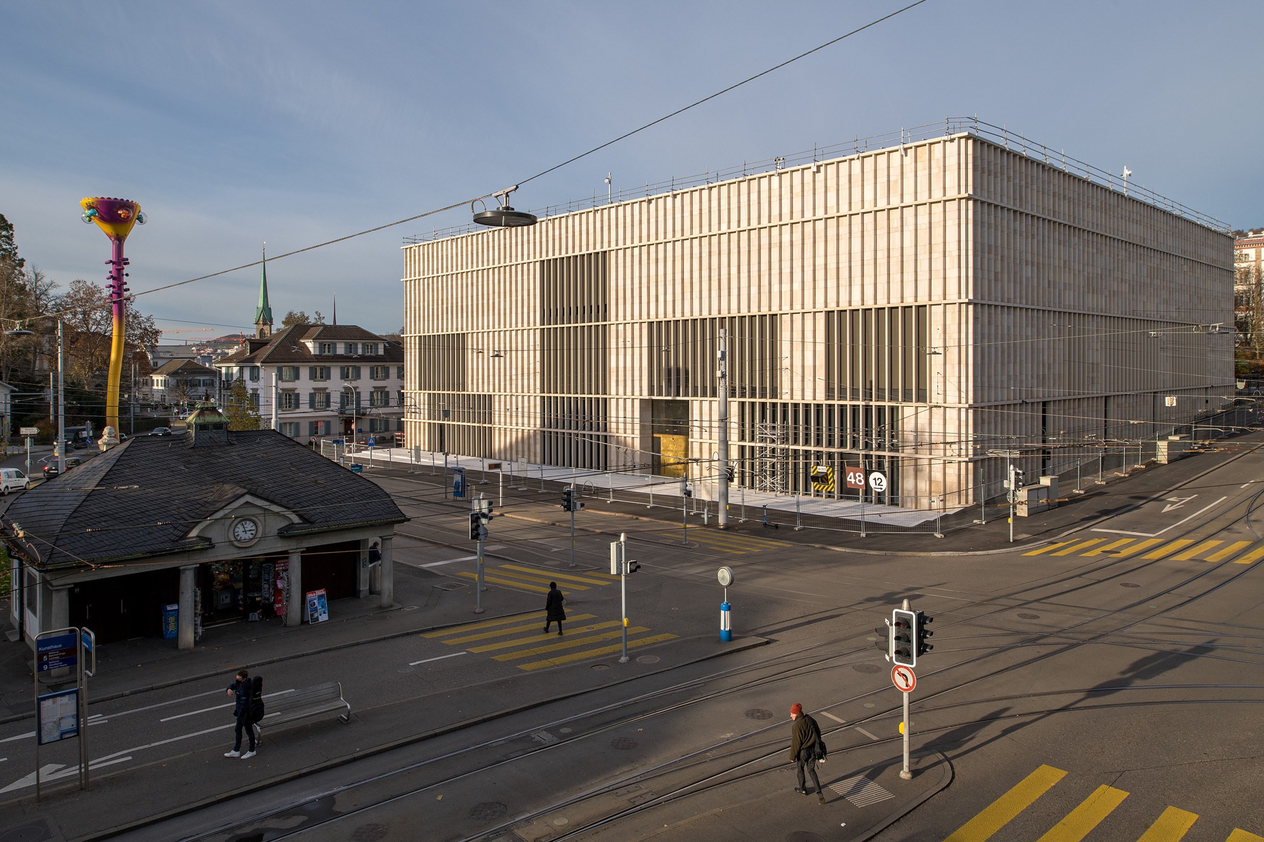 Erweiterungsbau Kunsthaus Zürich Recyclingbeton