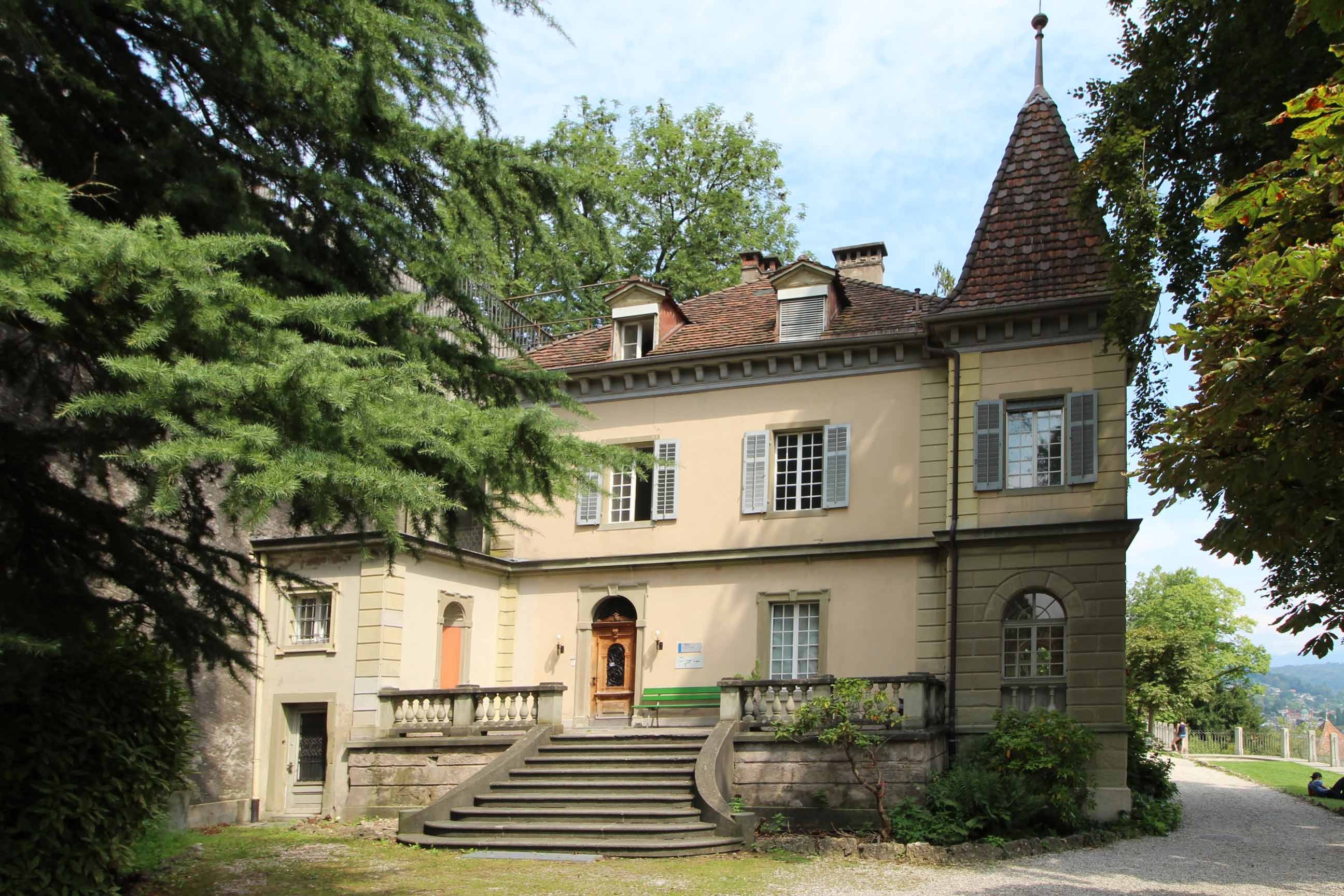 Westfassade Villa Musegg in Luzern