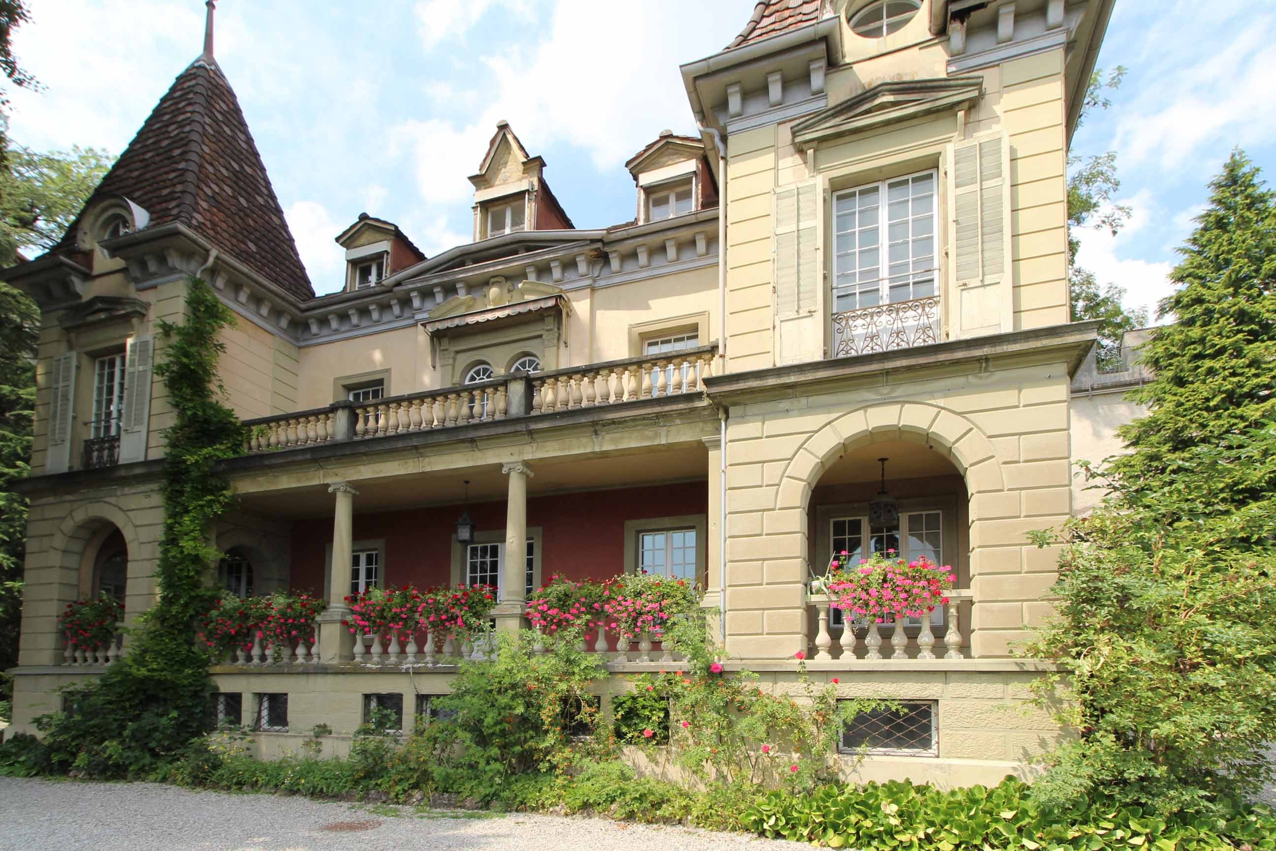 Südfassade Villa Musegg in Luzern