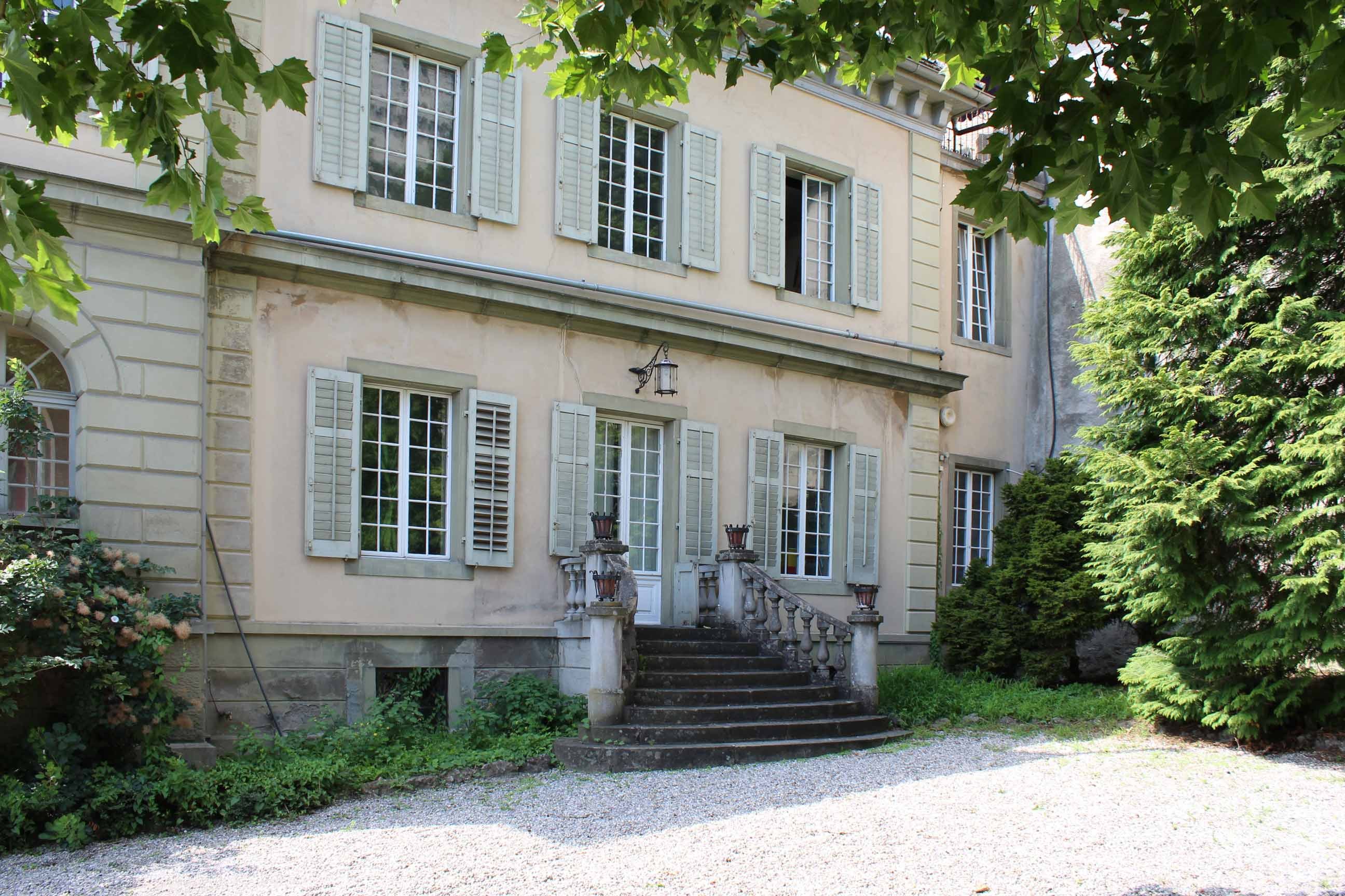 Ostfassade Villa Musegg in Luzern