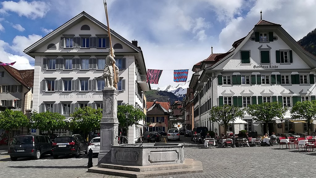 Dorfplatz in Stans