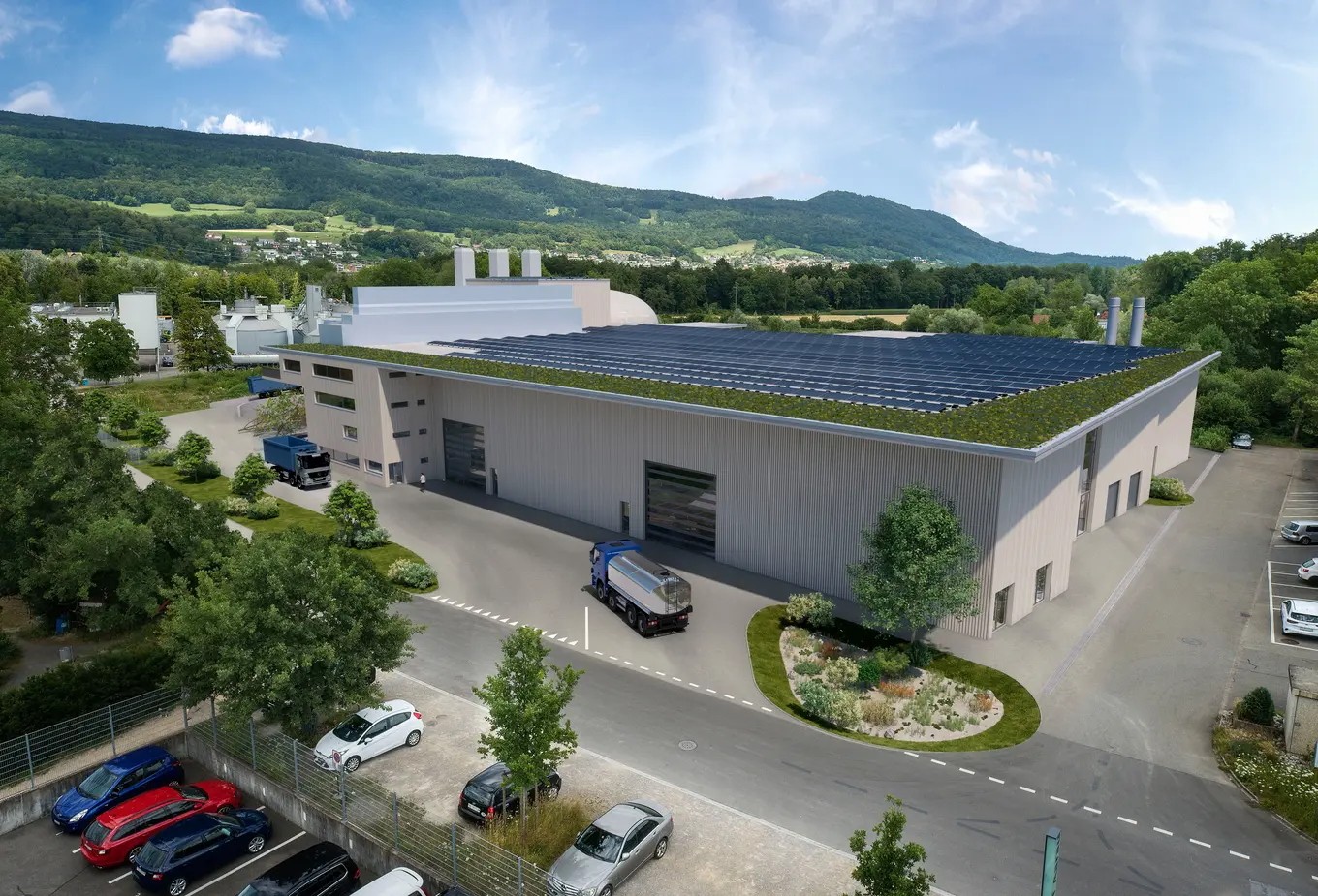 Biogasanlage Eniwa Aarau Telli