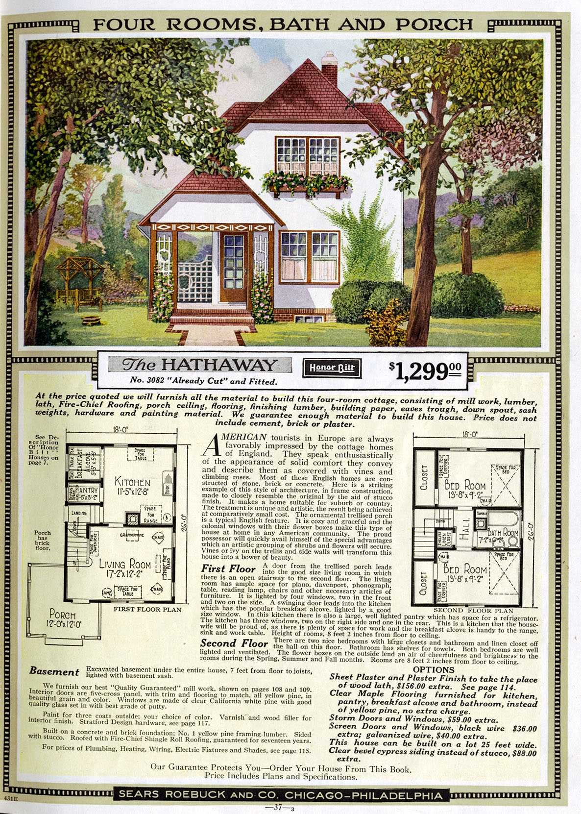 Hausmodell The Hathaway von Sears Home