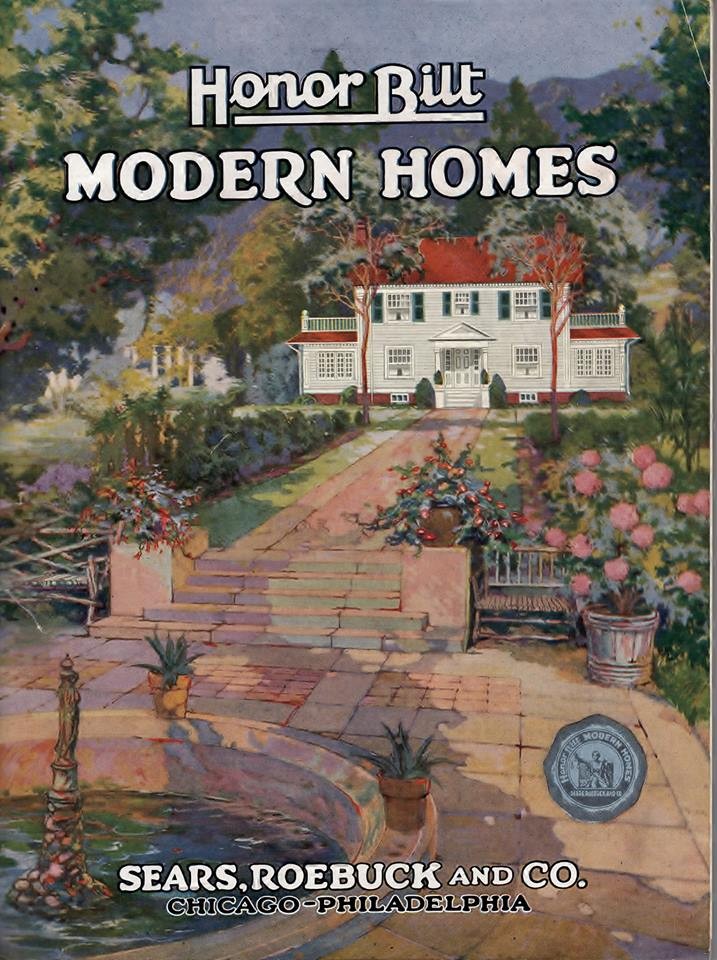 Cover Sears Modern Homes Katalog von 1922