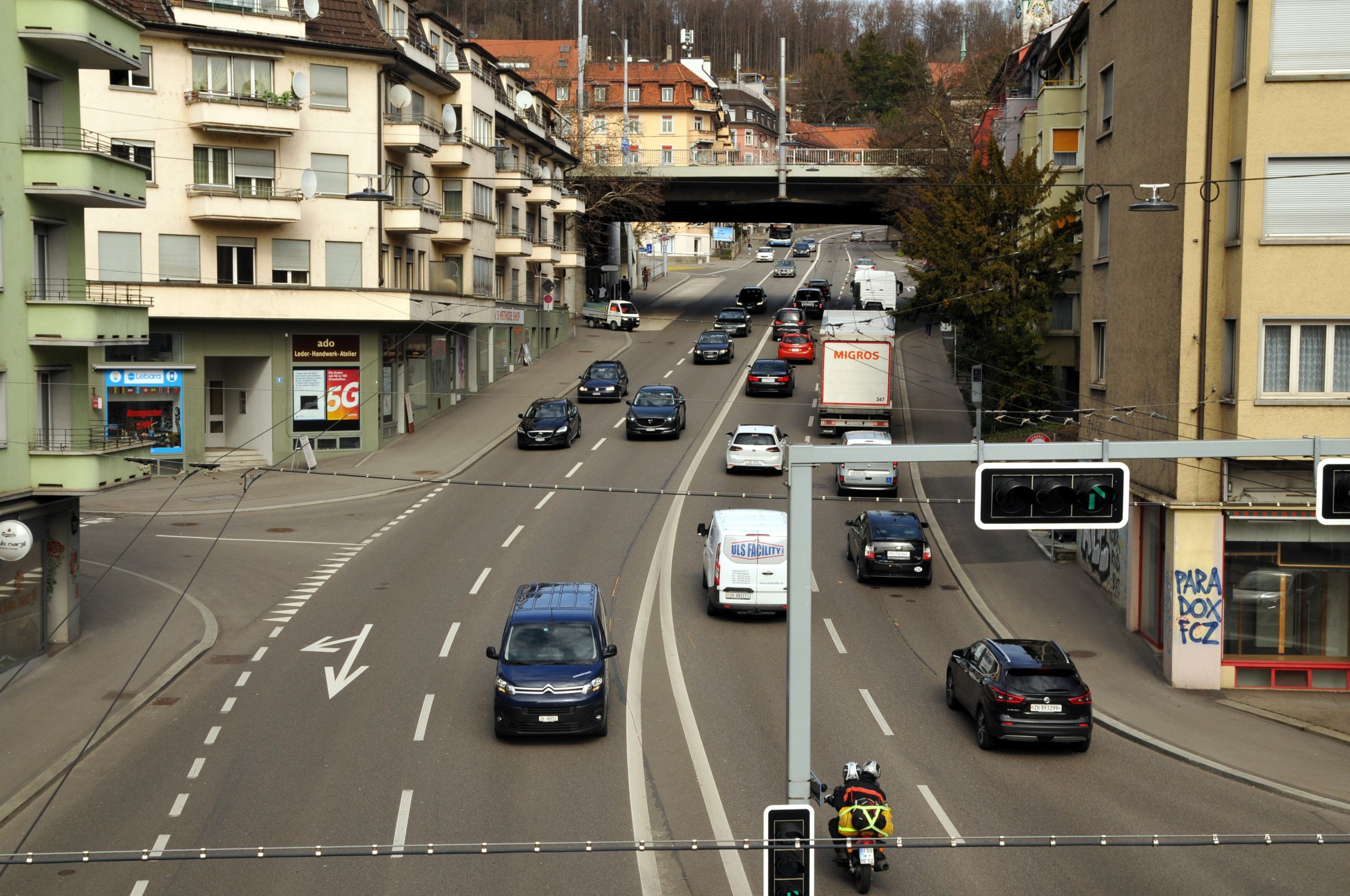 Rosengartenstrasse Zürich Lärm