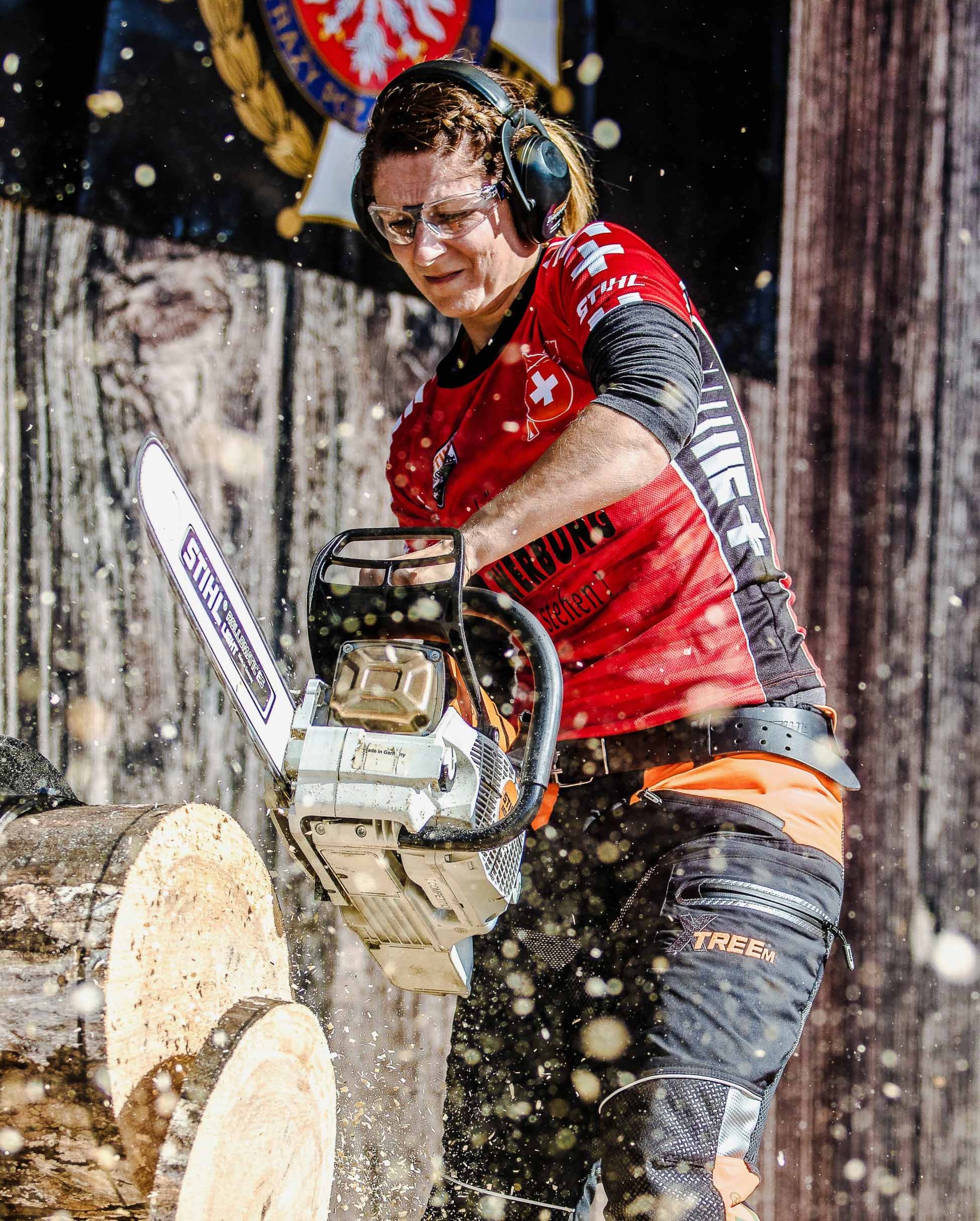 Yolanda Hagmann Timbersport Stihl Stock Saw