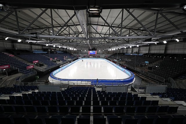 Temporäres Eishockey-Stadion Patinoire de Malley 2.0 Lausanne HC