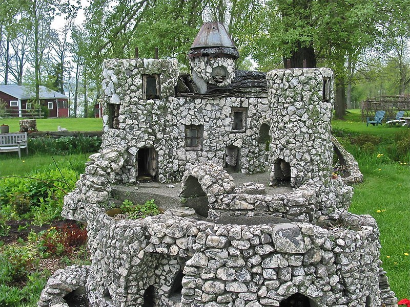Mini-Schloss von Henry Barber in South Hero