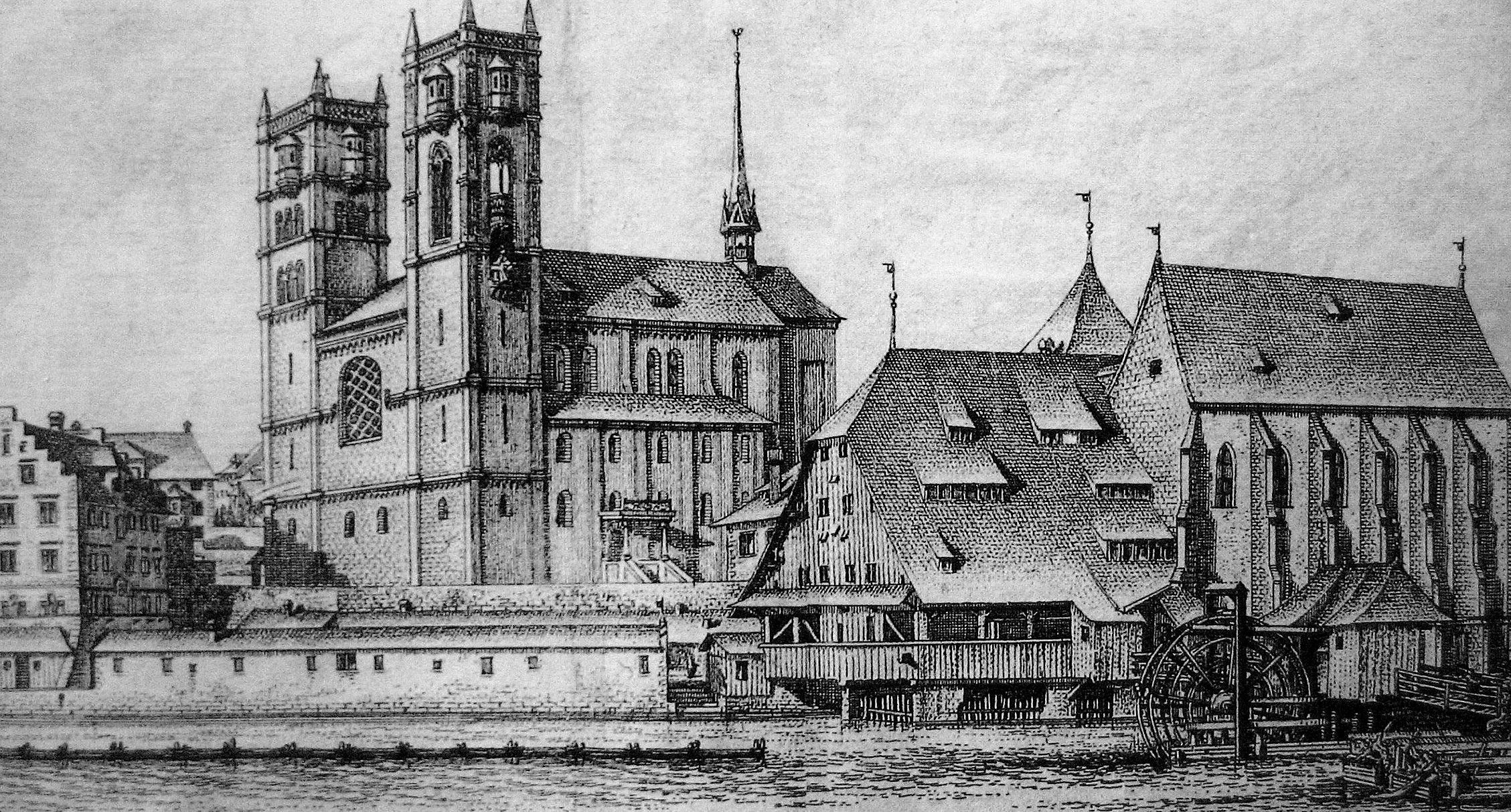 Grossmünster um 1770