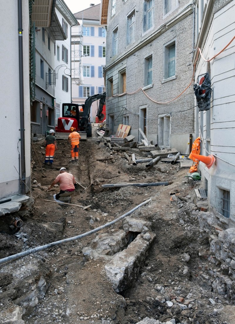 Römische Bebauung bei Hörnligasse in Baden