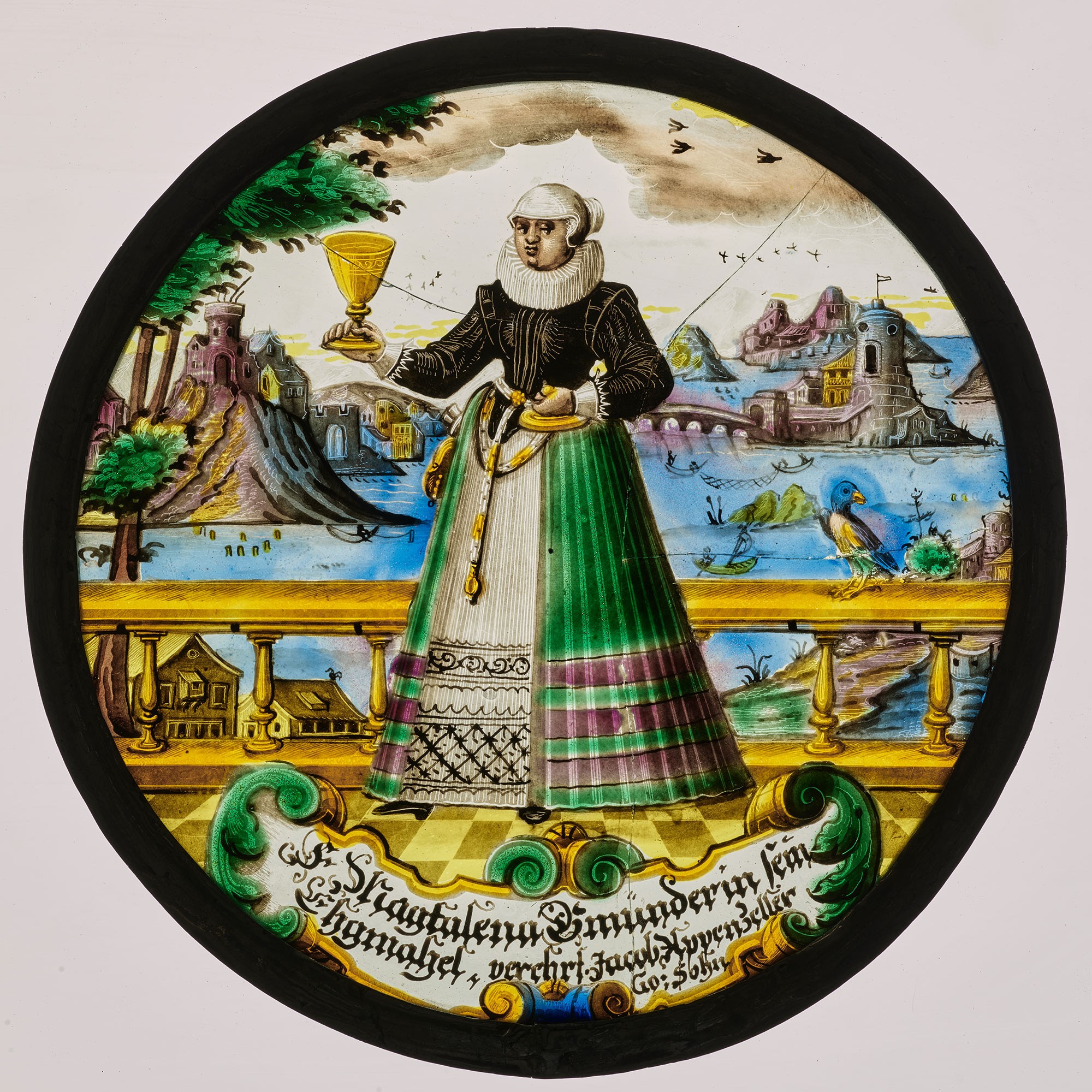 Kleine Rundscheibe um1633