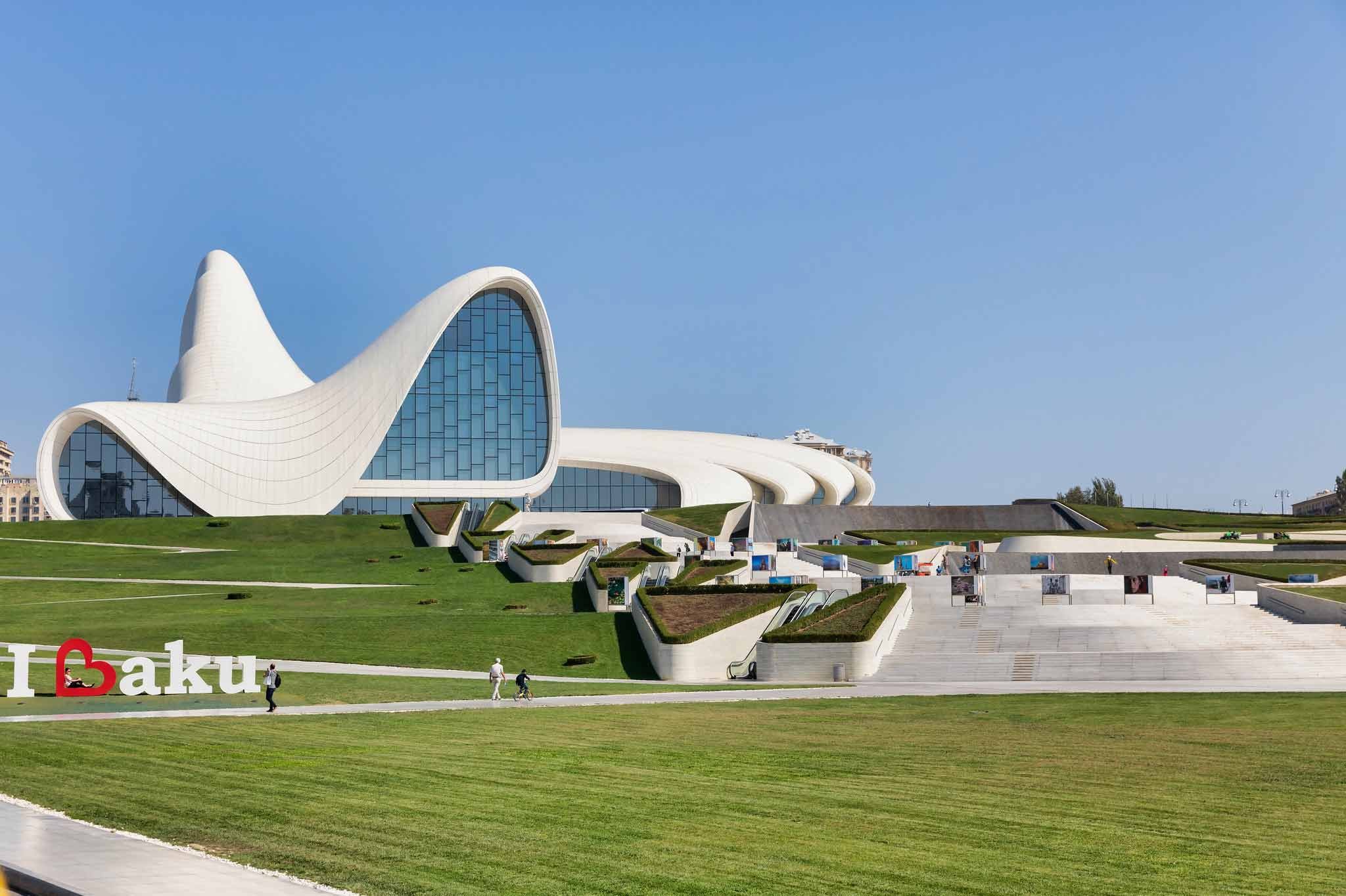 Heydar Aliyev Center in Aserbaidschan