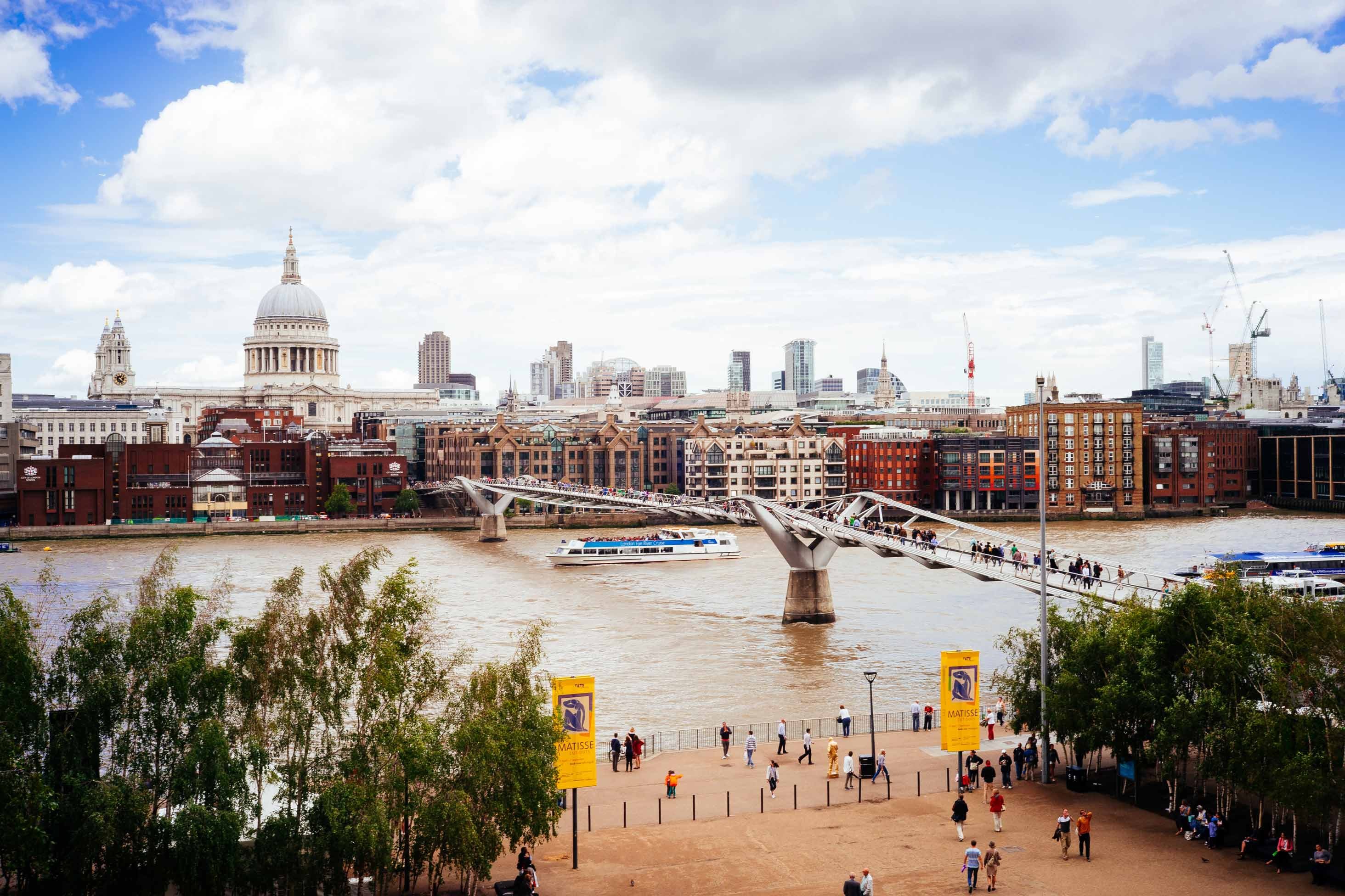 Millenium-Brücke in London