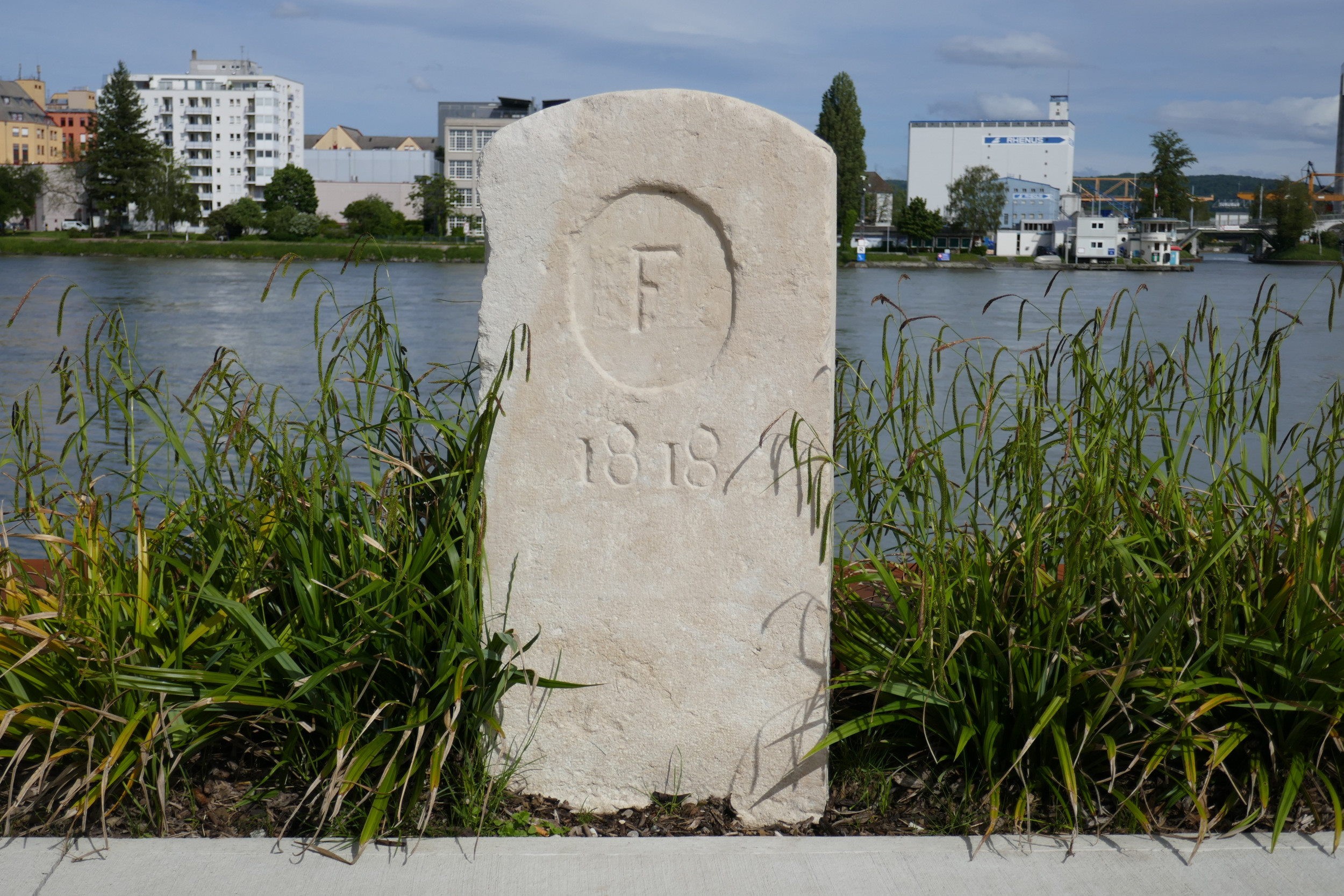 Grenzstein Dreiländereck