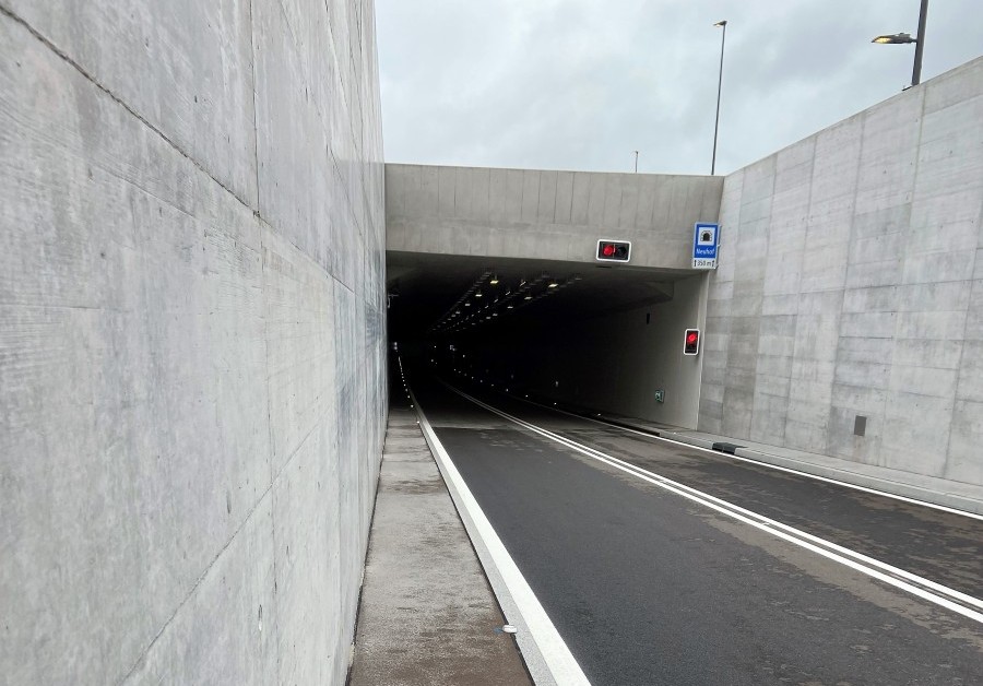 Tunnelportal Neuhof in Lenzburg