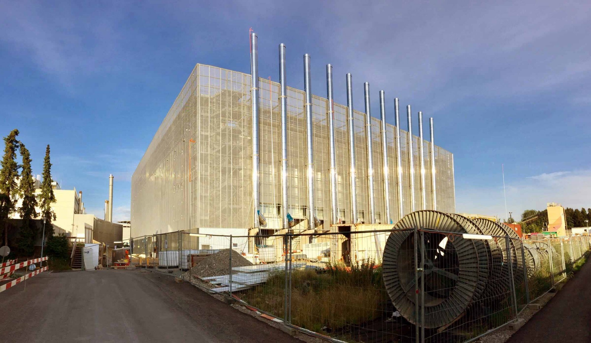 Bau Rechenzentrum von Interxion in Glattbrugg