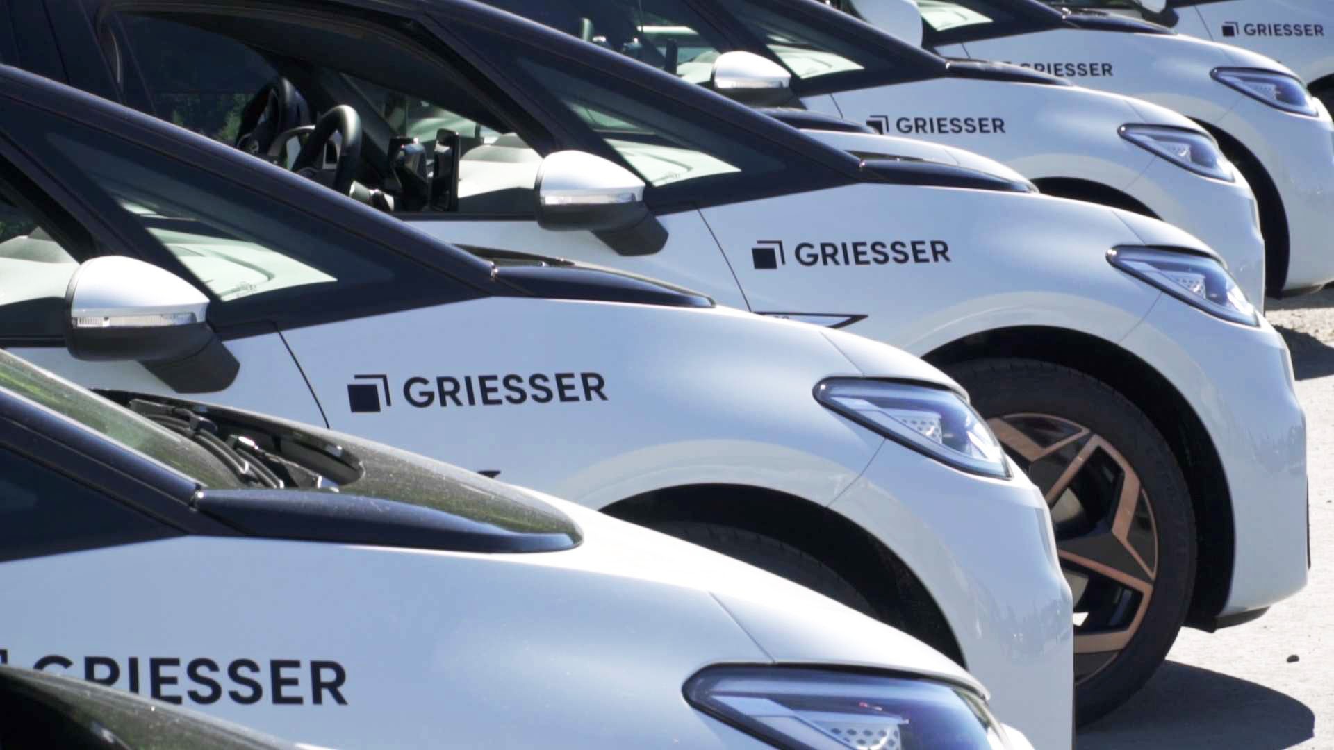 Elektrische Fahrzeugflotte von Griesser