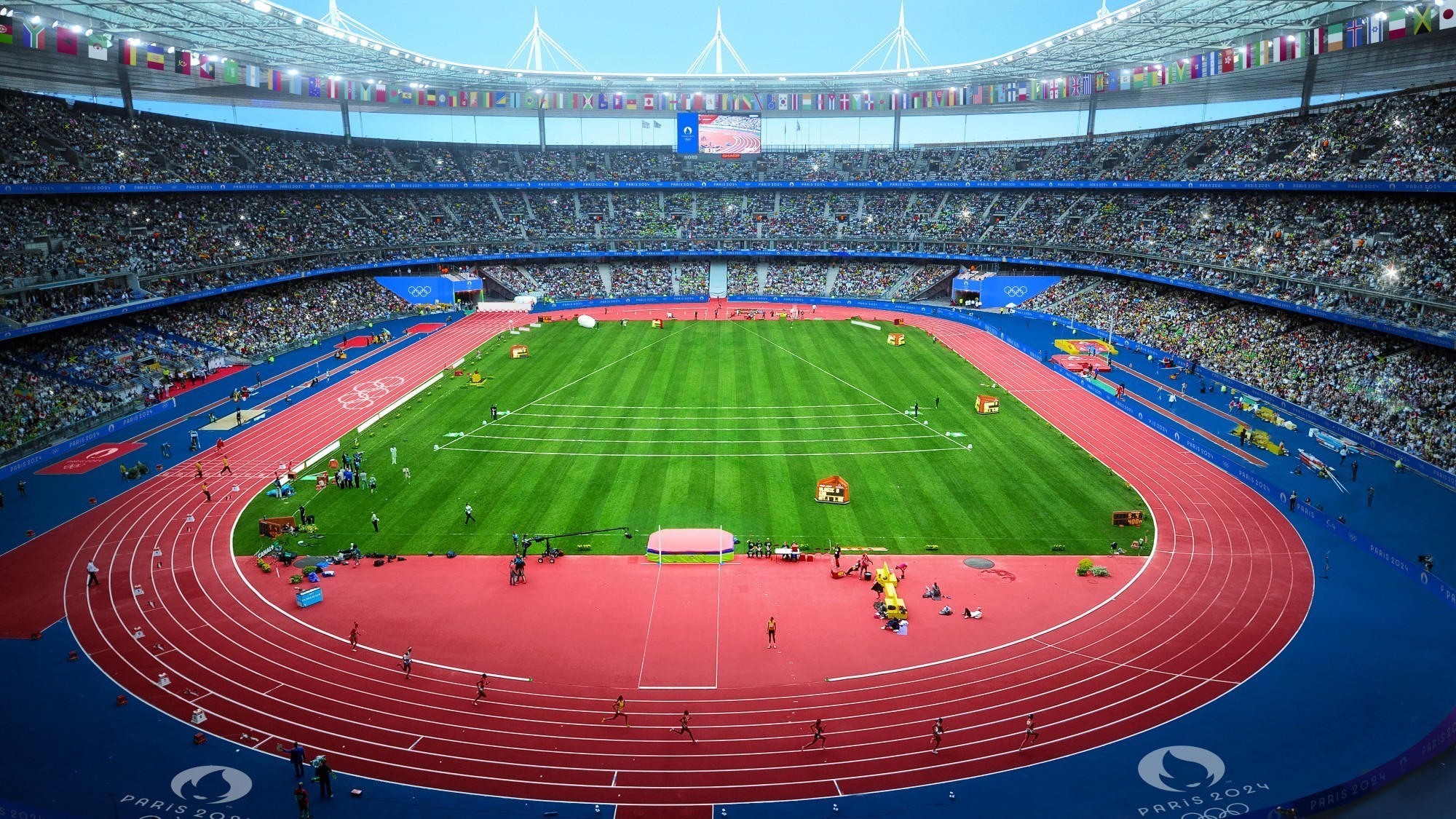 Visualisierung Olympiastadion in Saint-Denis