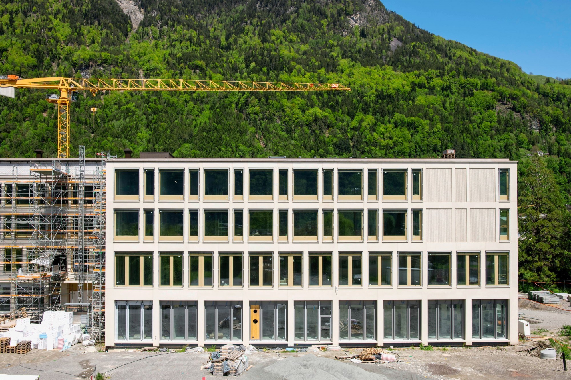 Uri Baustelle Um- und Neubau Kantonsspital Altdorf