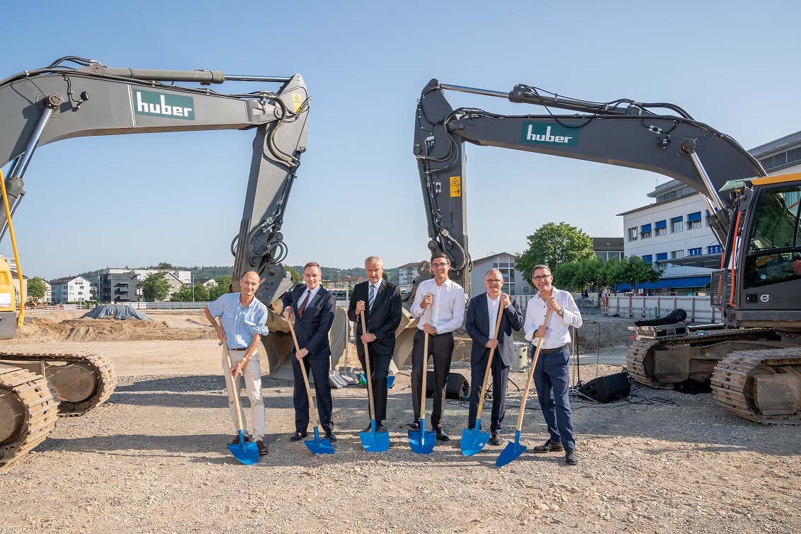 Spatenstich für Neubau Dreiklang des Kantonsspitals Aarau