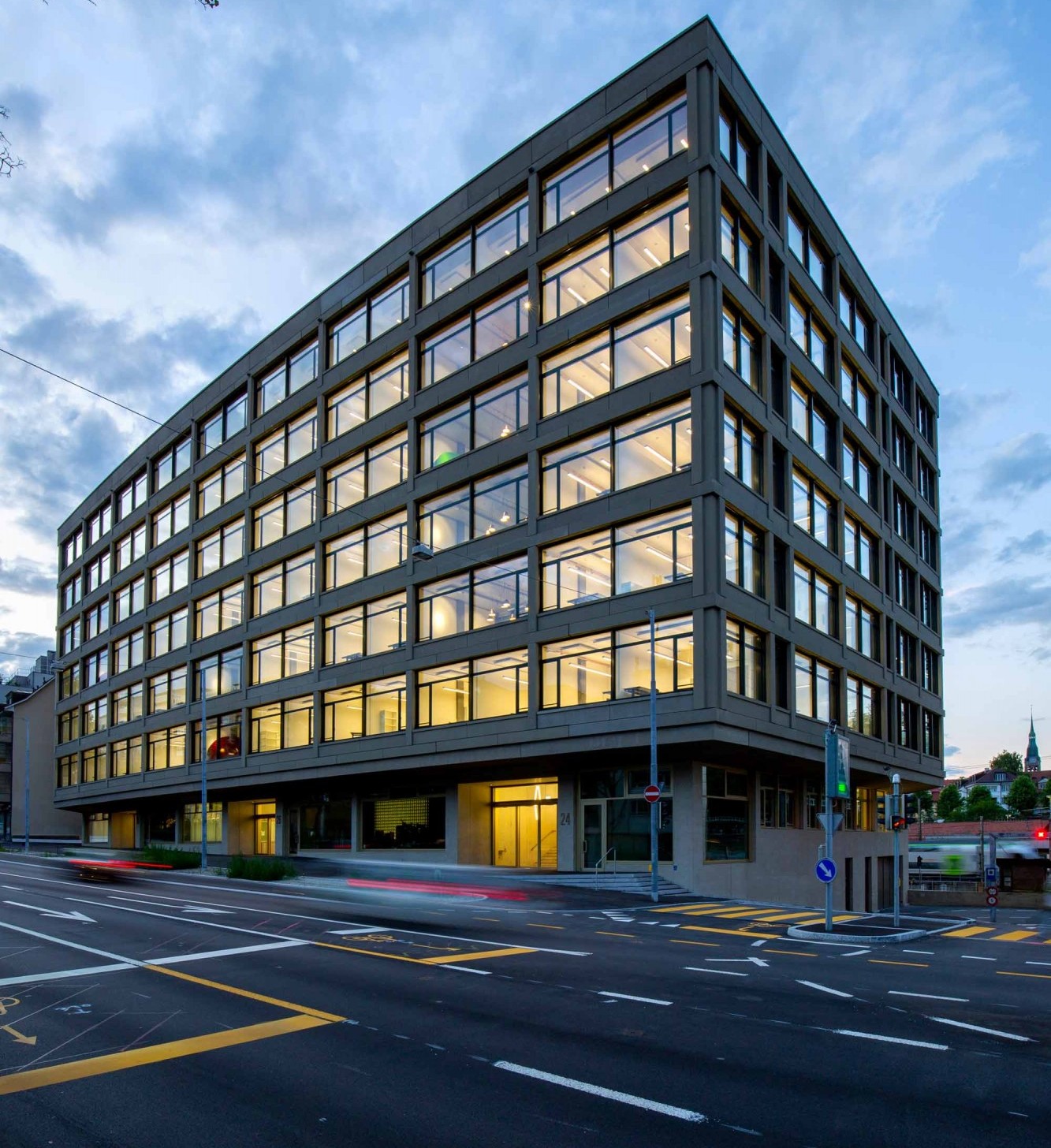 Neues Laborgebäude der Uni Bern an Murtenstrasse